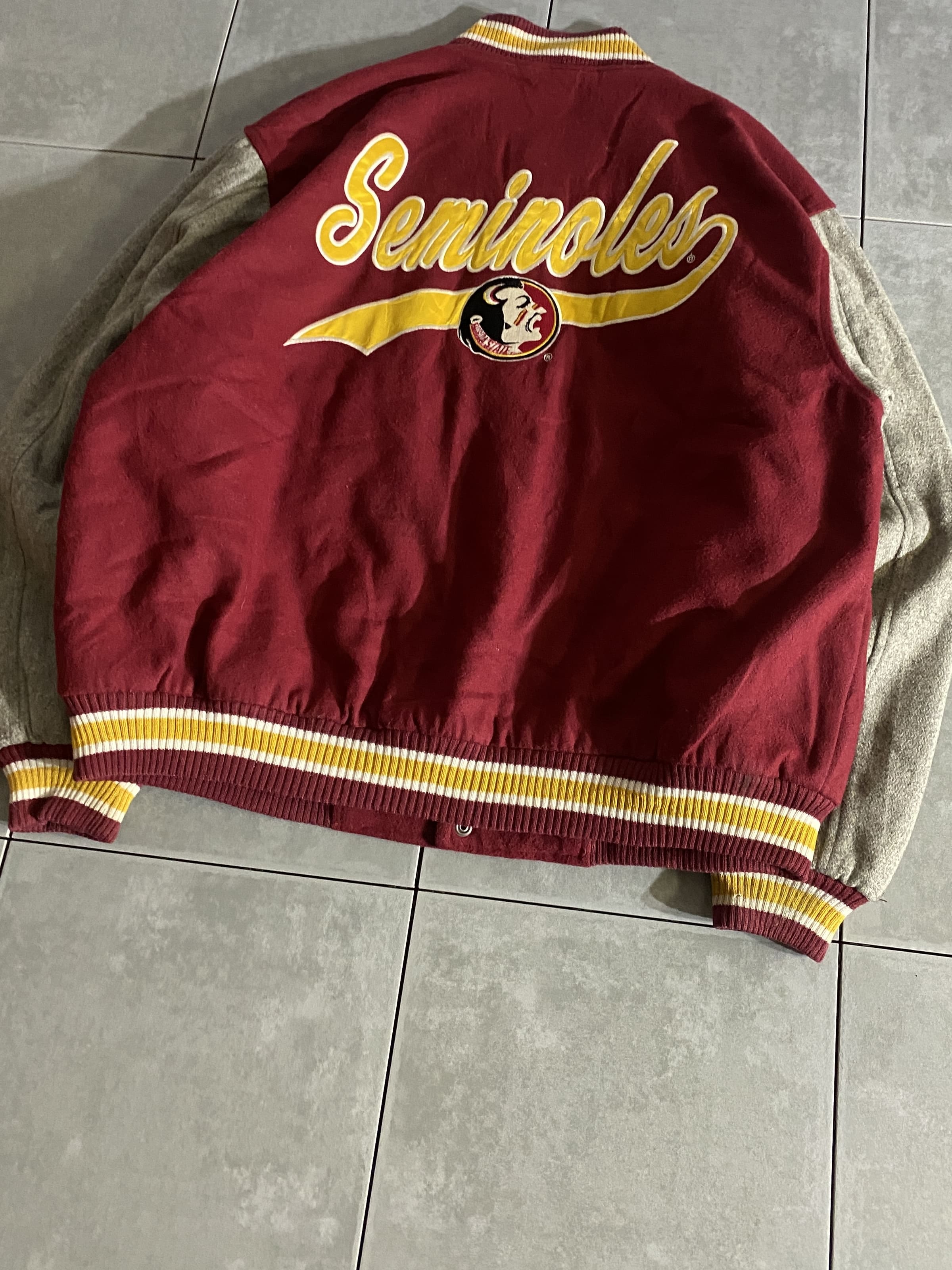 【LOGO ATHLETIC】Florida State Seminoles AWARD JACKET