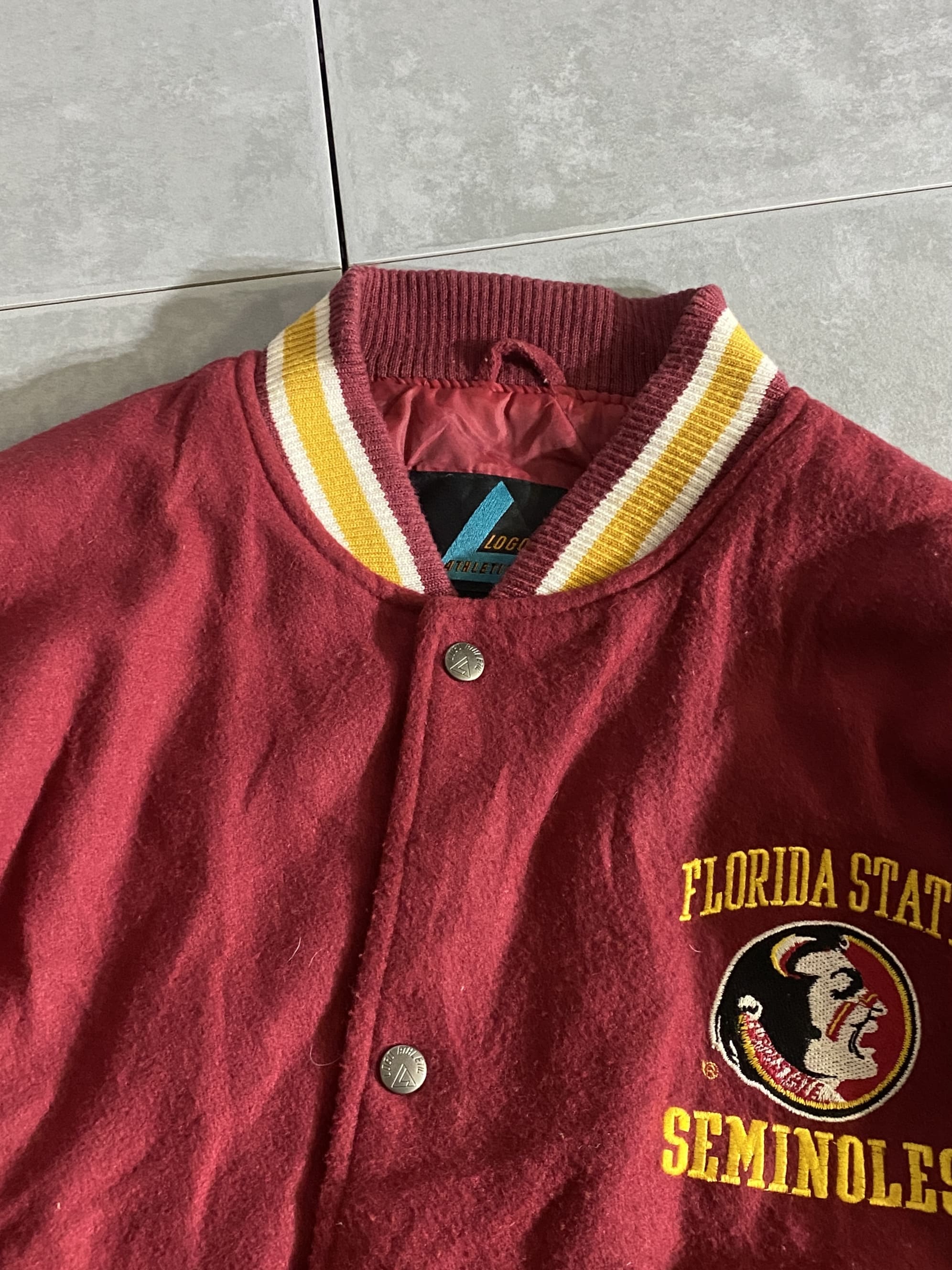 【LOGO ATHLETIC】Florida State Seminoles AWARD JACKET