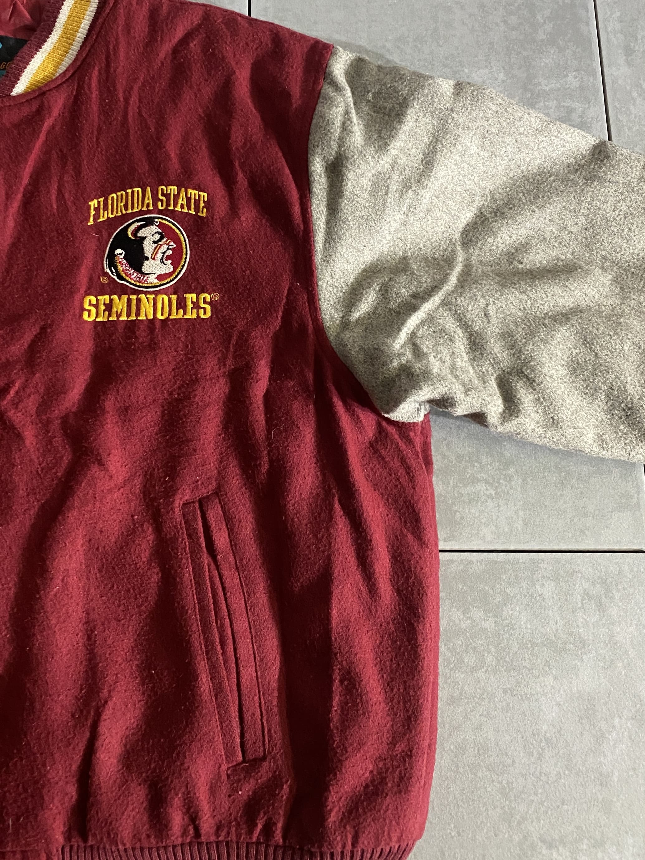 【LOGO ATHLETIC】Florida State Seminoles AWARD JACKET