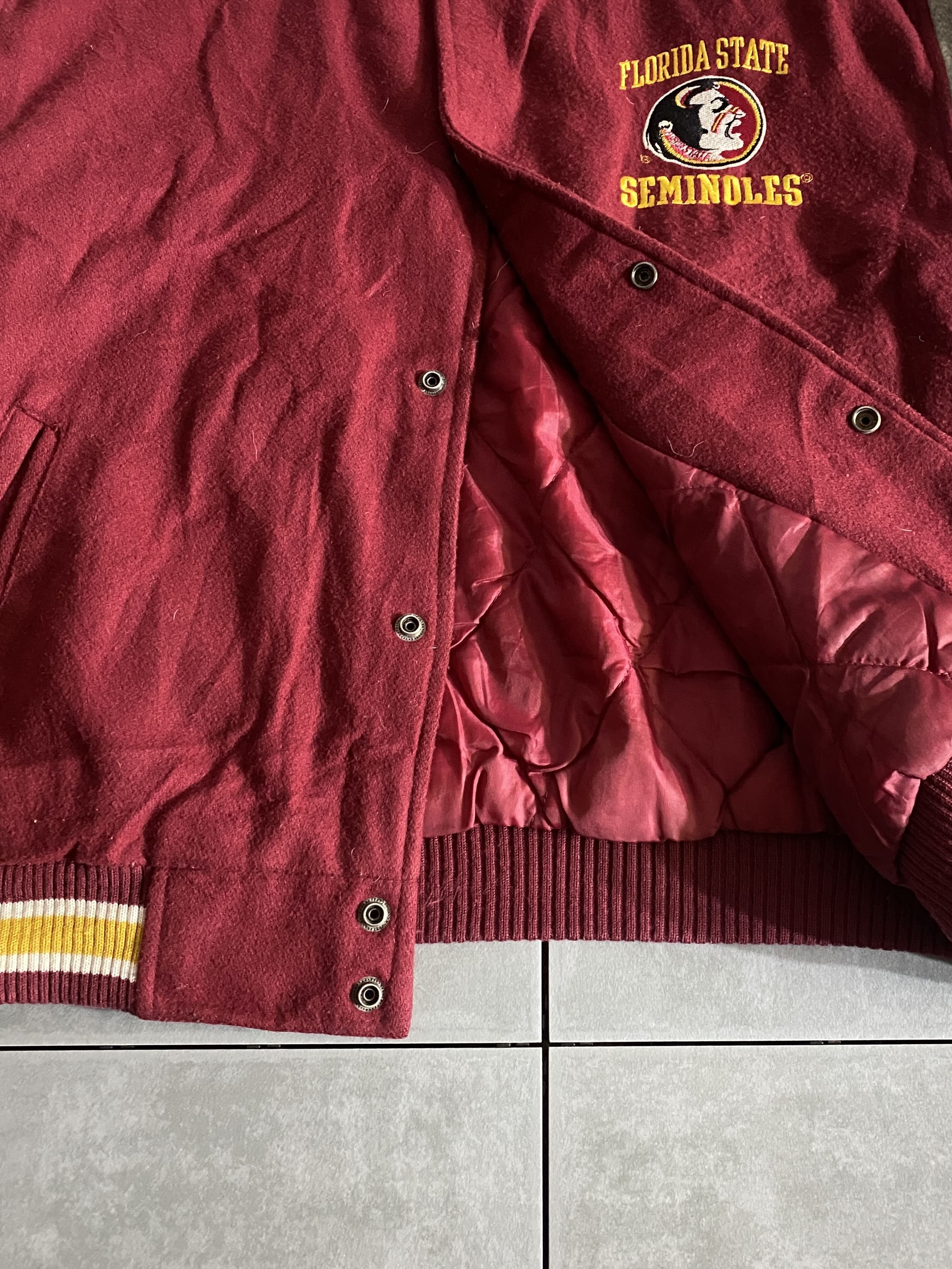 【LOGO ATHLETIC】Florida State Seminoles AWARD JACKET