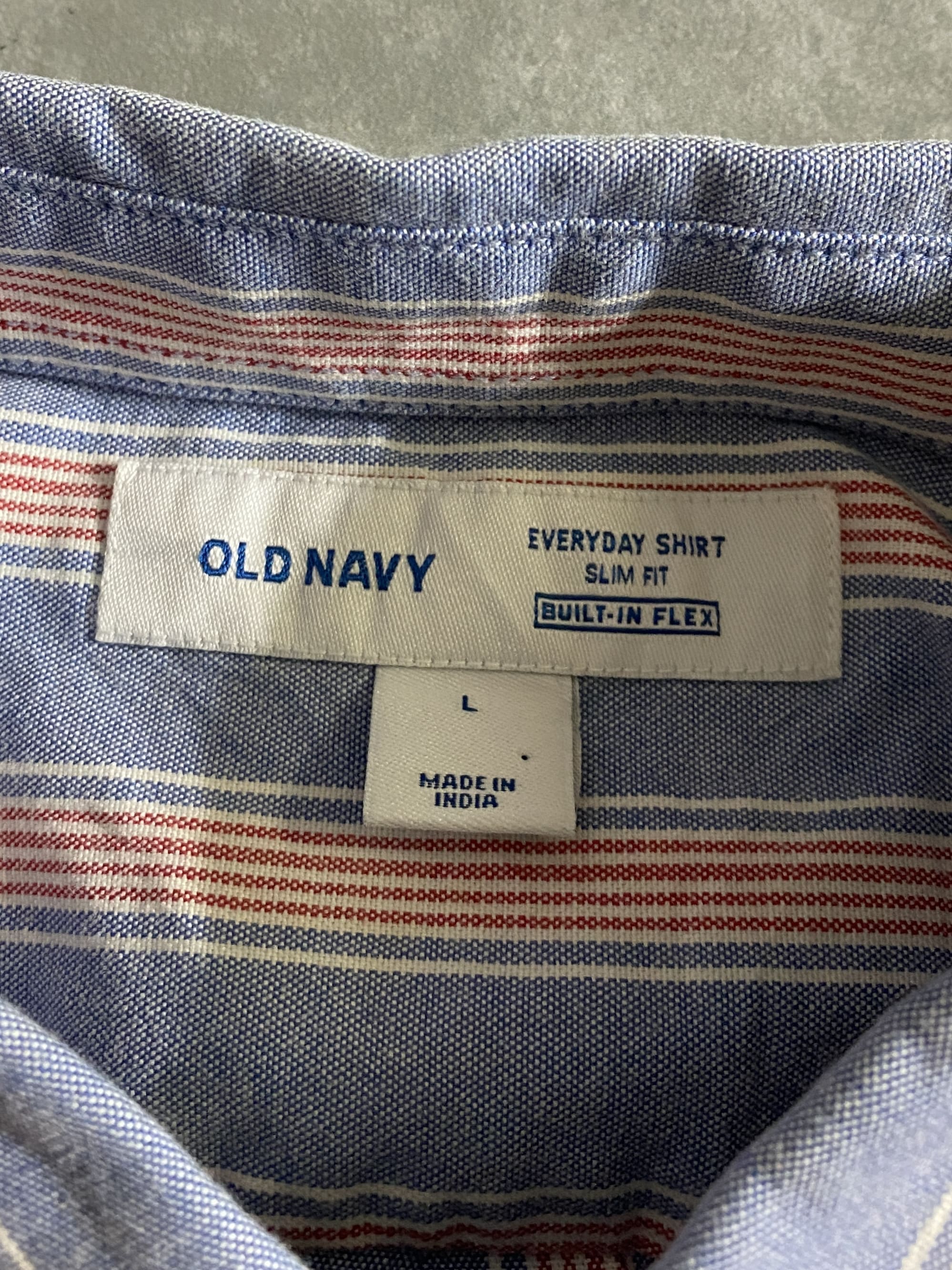 【OLD NAVY】STRIPE BUTTON DOWN SHIRT