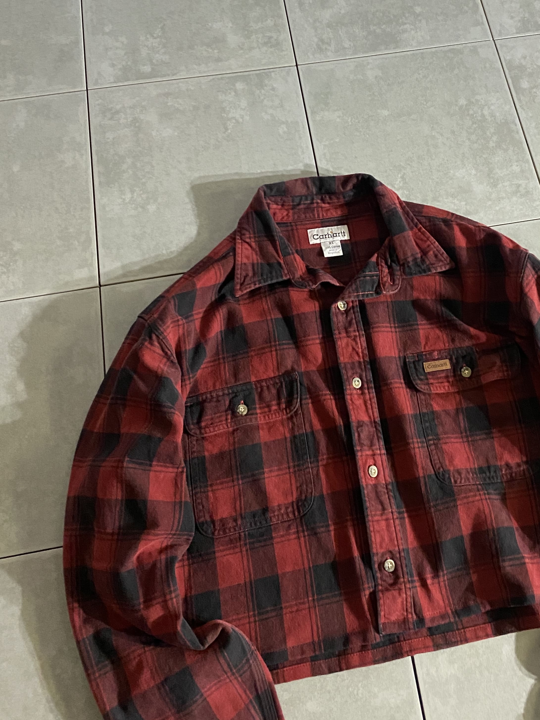 【Carhartt】Remake Check Shirt