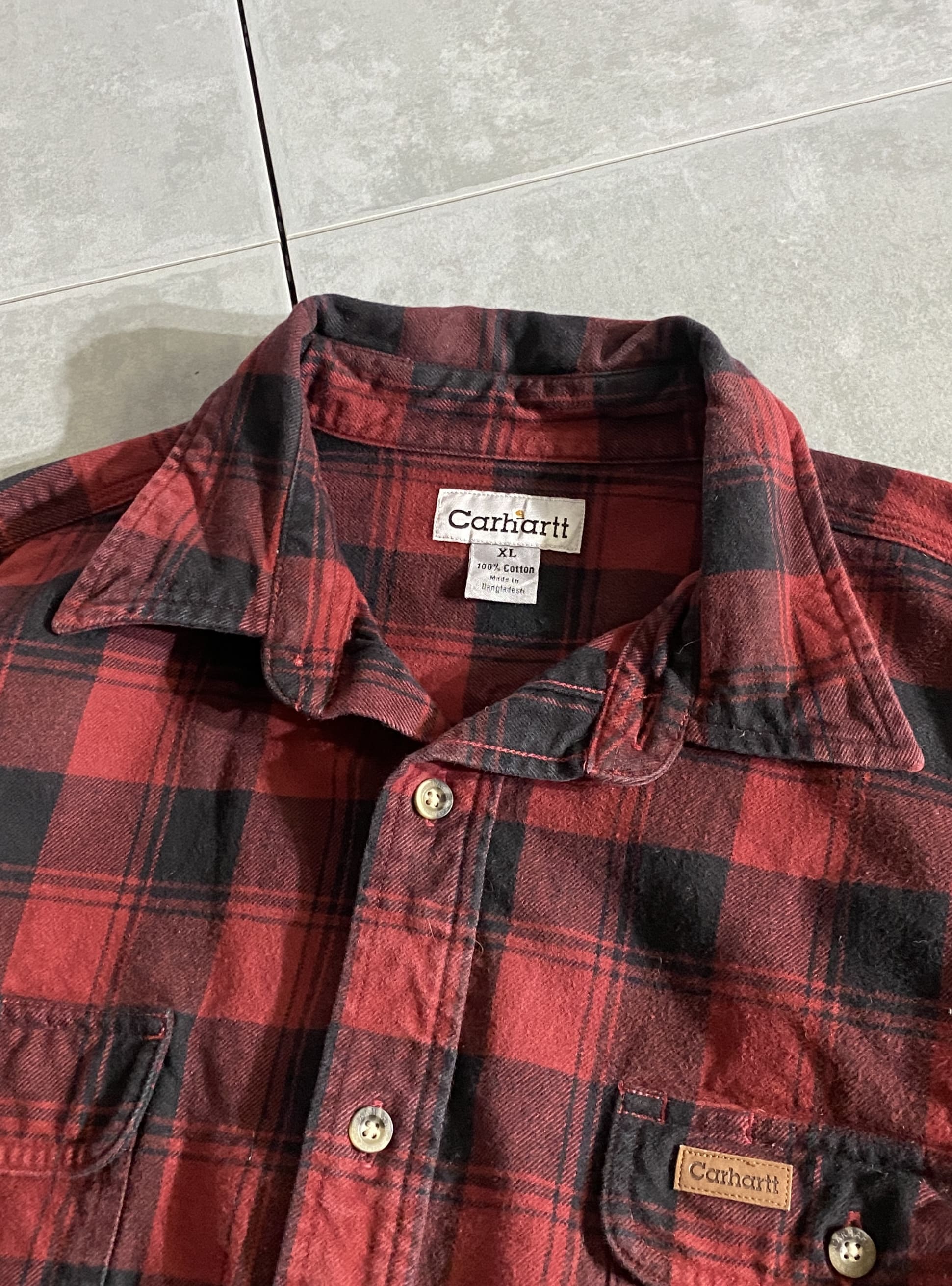 【Carhartt】Remake Check Shirt