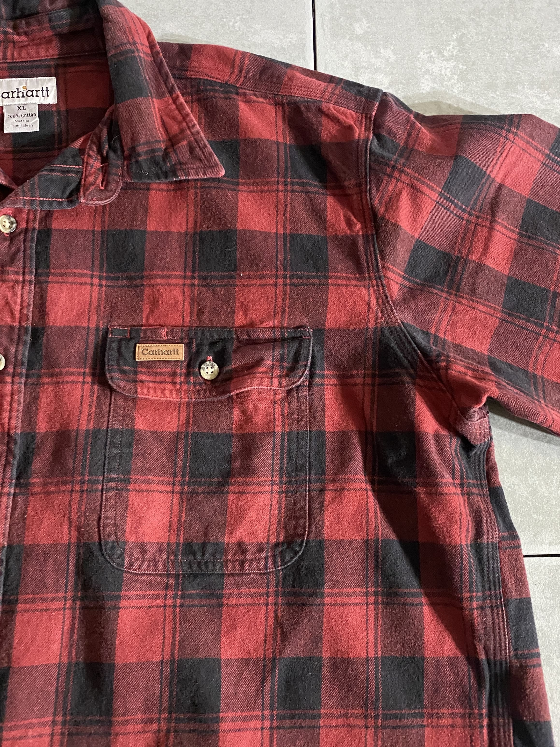 【Carhartt】Remake Check Shirt