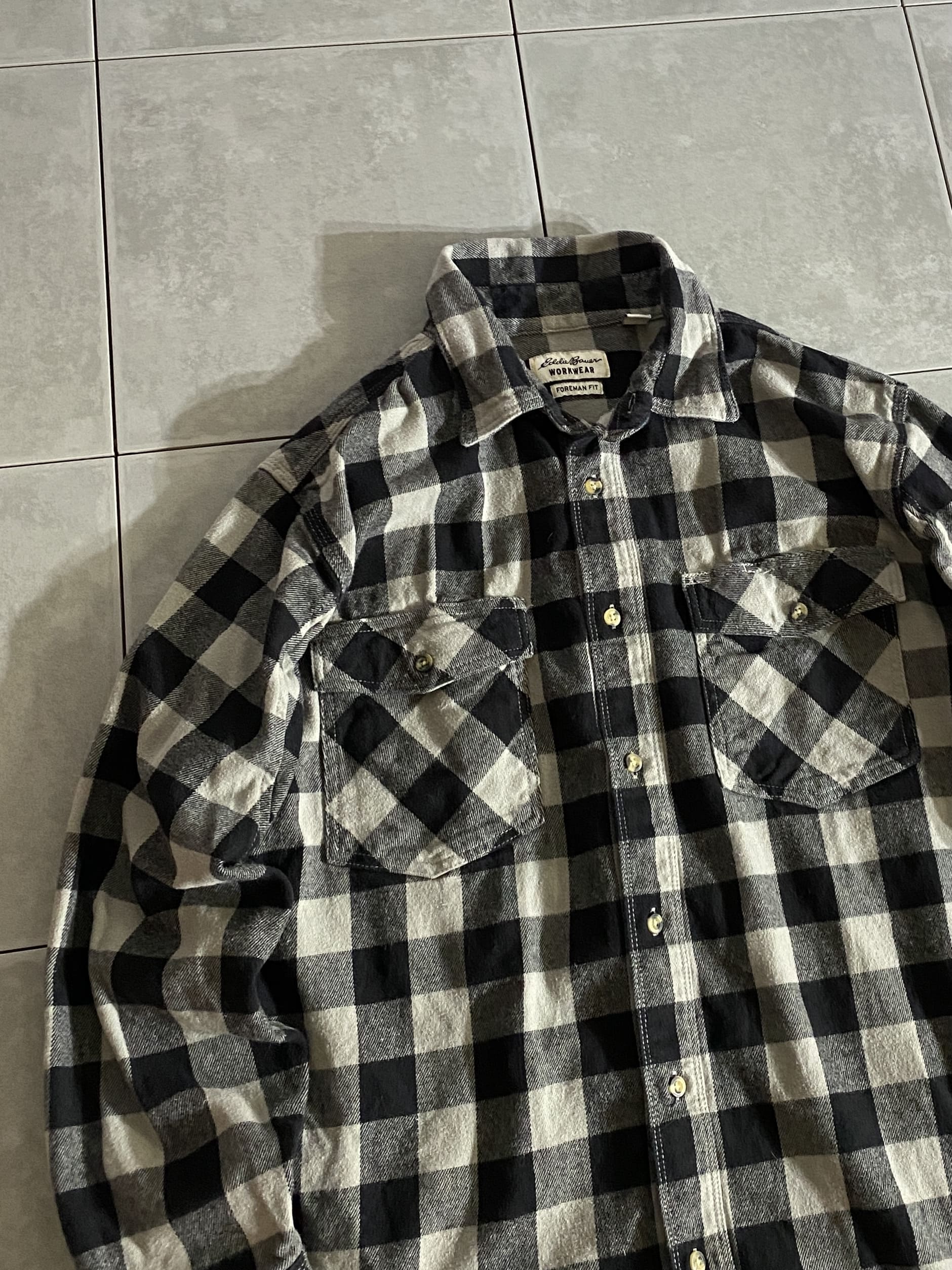 【Eddie Bauer Workwear】Flannel Shirt