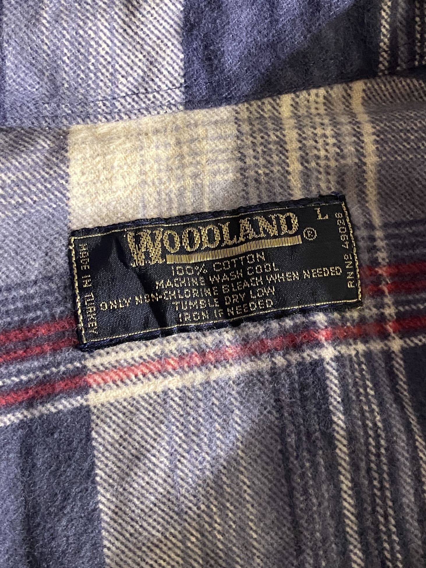 【WOODLAND】Flannel Shirt