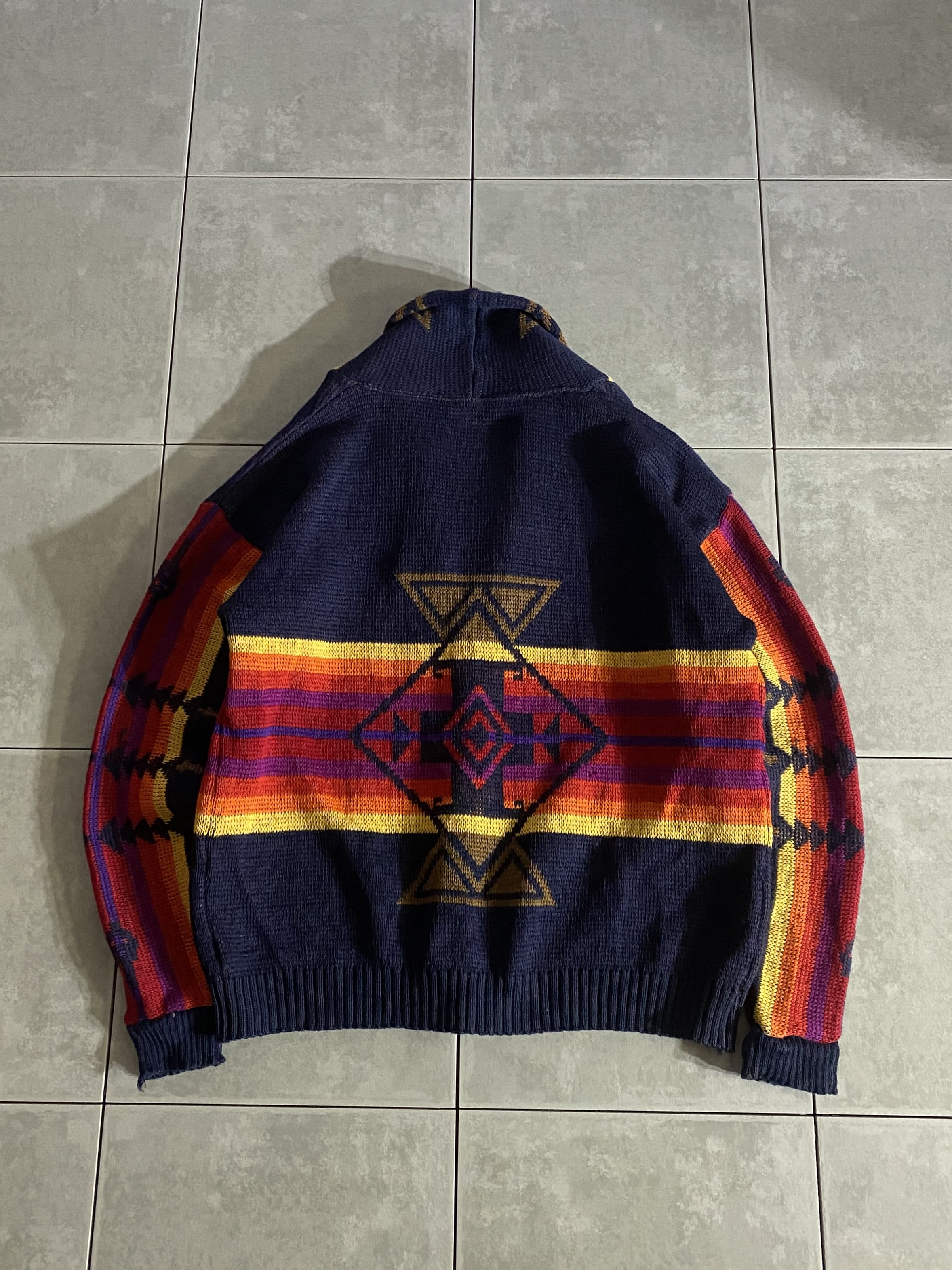 【PENDLETON】80s Shawl Collar Wool Knit Cardigan