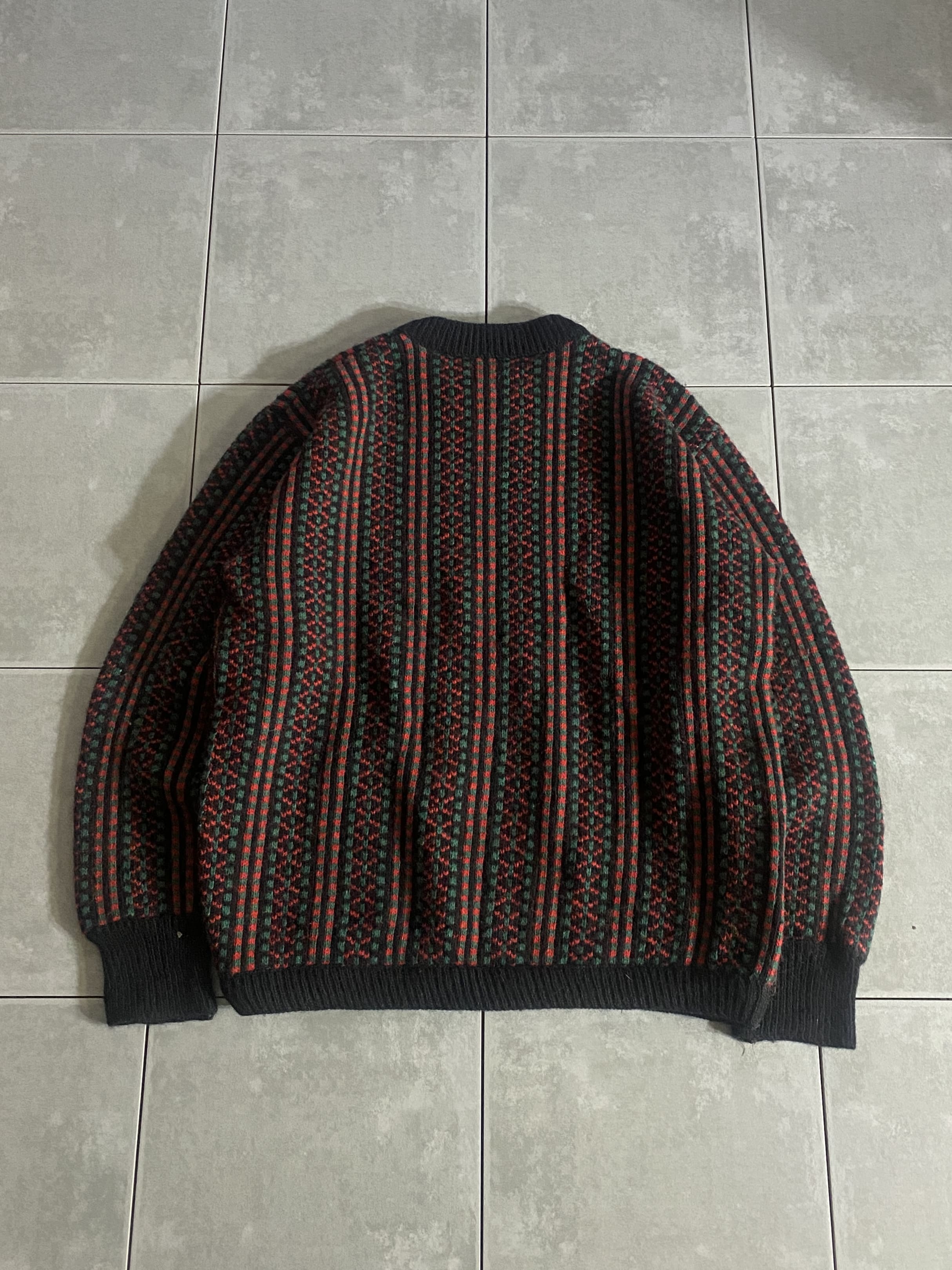 【Fana Knit】birds eye knit sweater