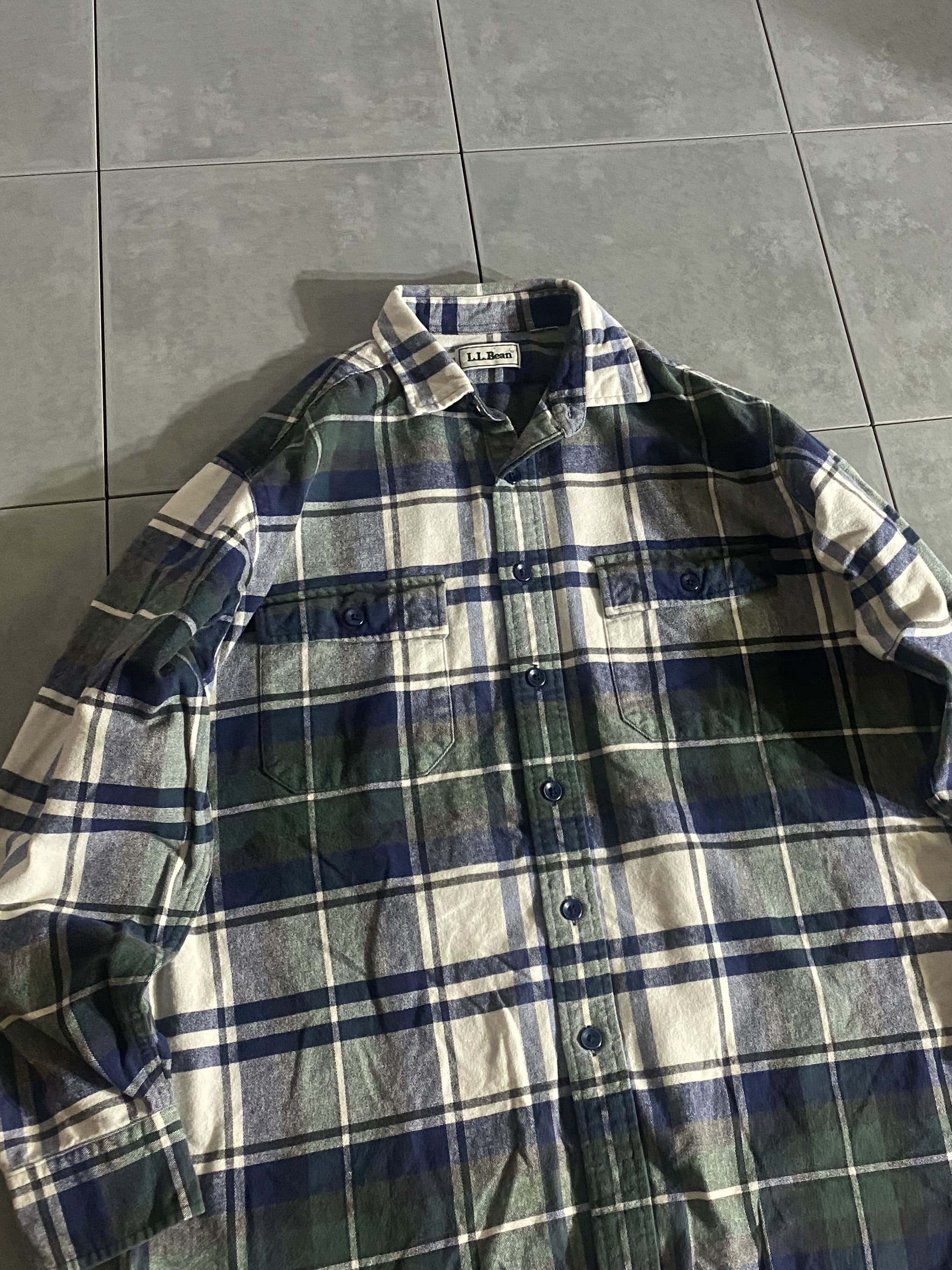 【L.L.Bean】80s-90s Flannel Shirt