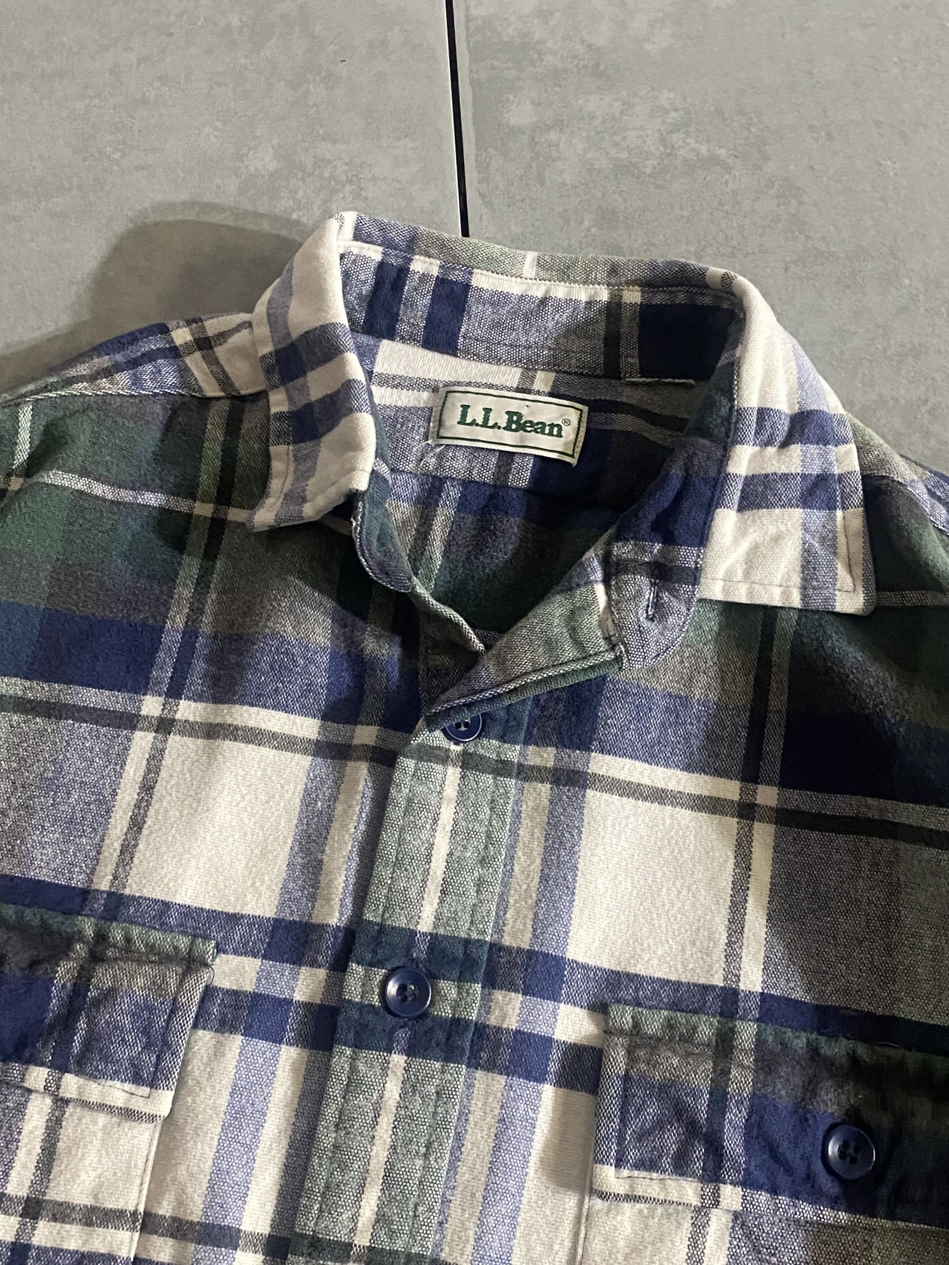 【L.L.Bean】80s-90s Flannel Shirt