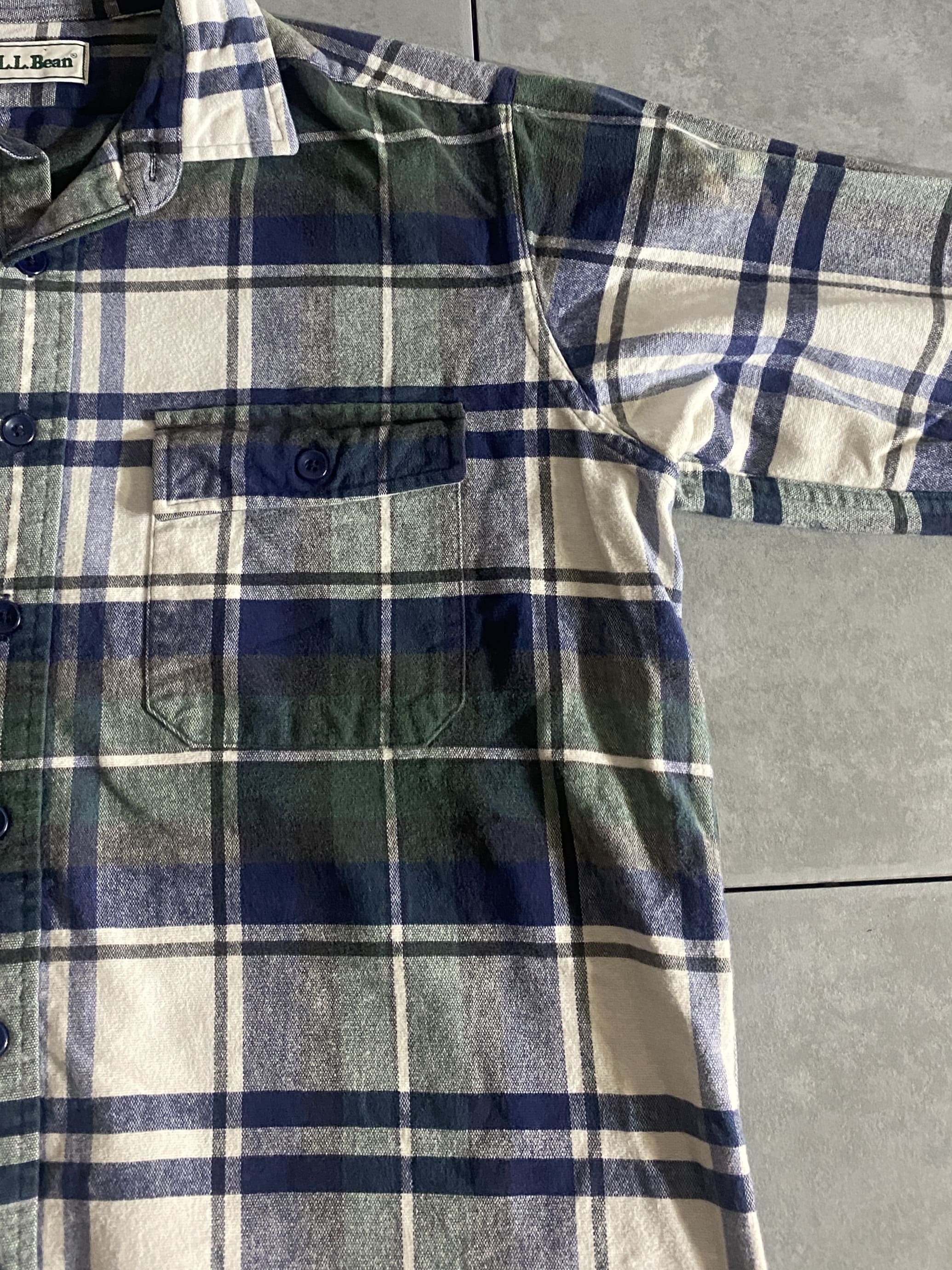 【L.L.Bean】80s-90s Flannel Shirt