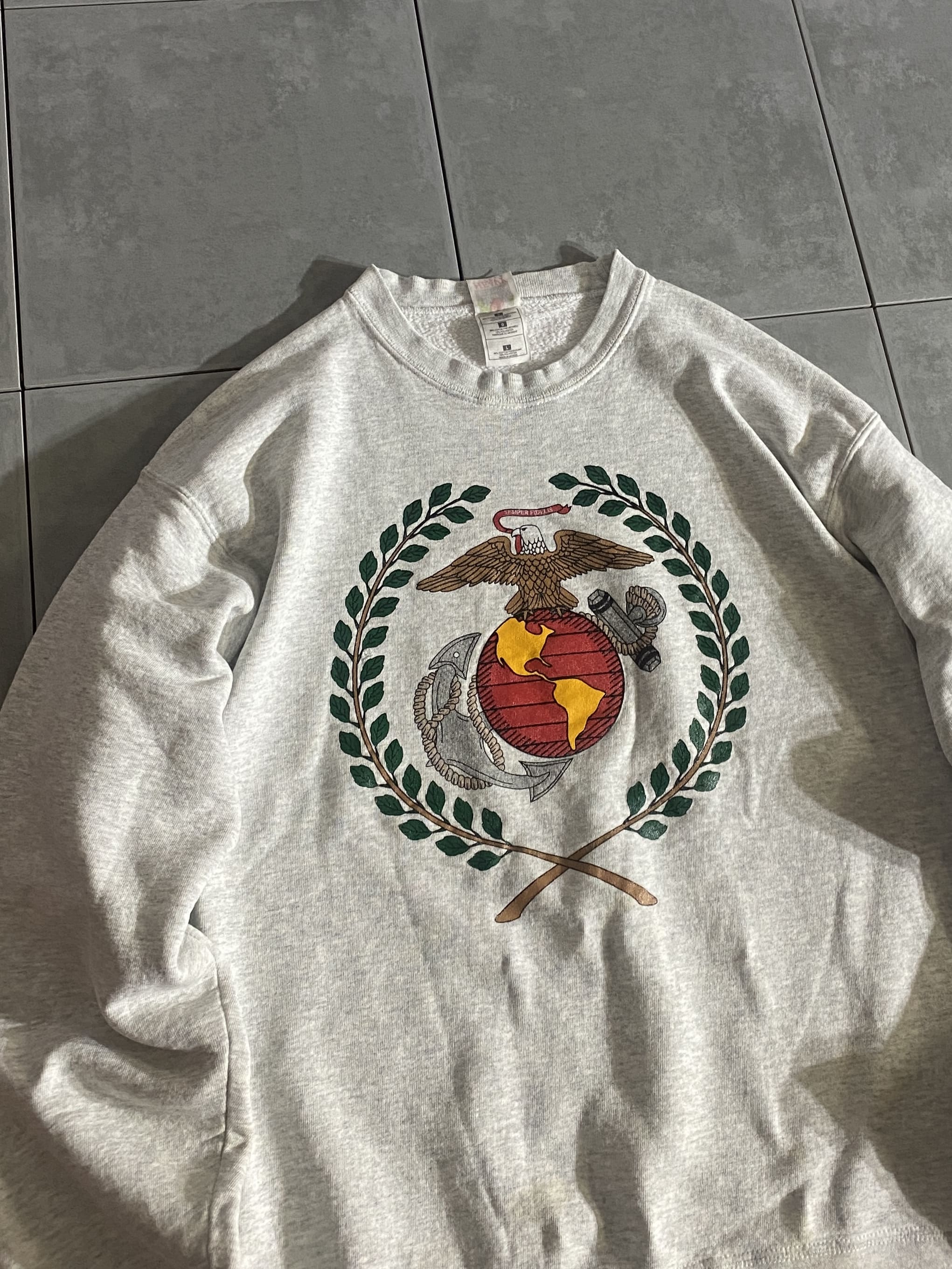 【FRUIT OF THE LOOM】USMC Sweatshirt