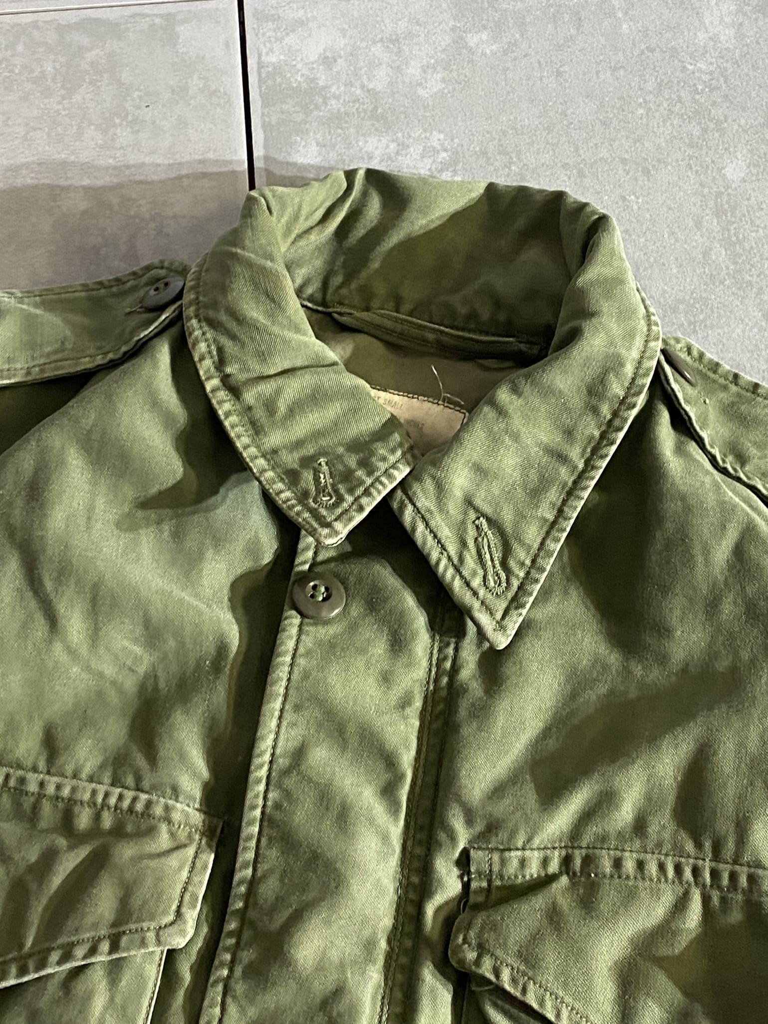 60s M-51 COTTON WIND RESISTANT SATEEN FIELD JACKET