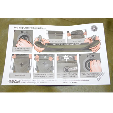 SEAL LINE ILBE Wateproofing Bag 防水バッグ 米軍放出品