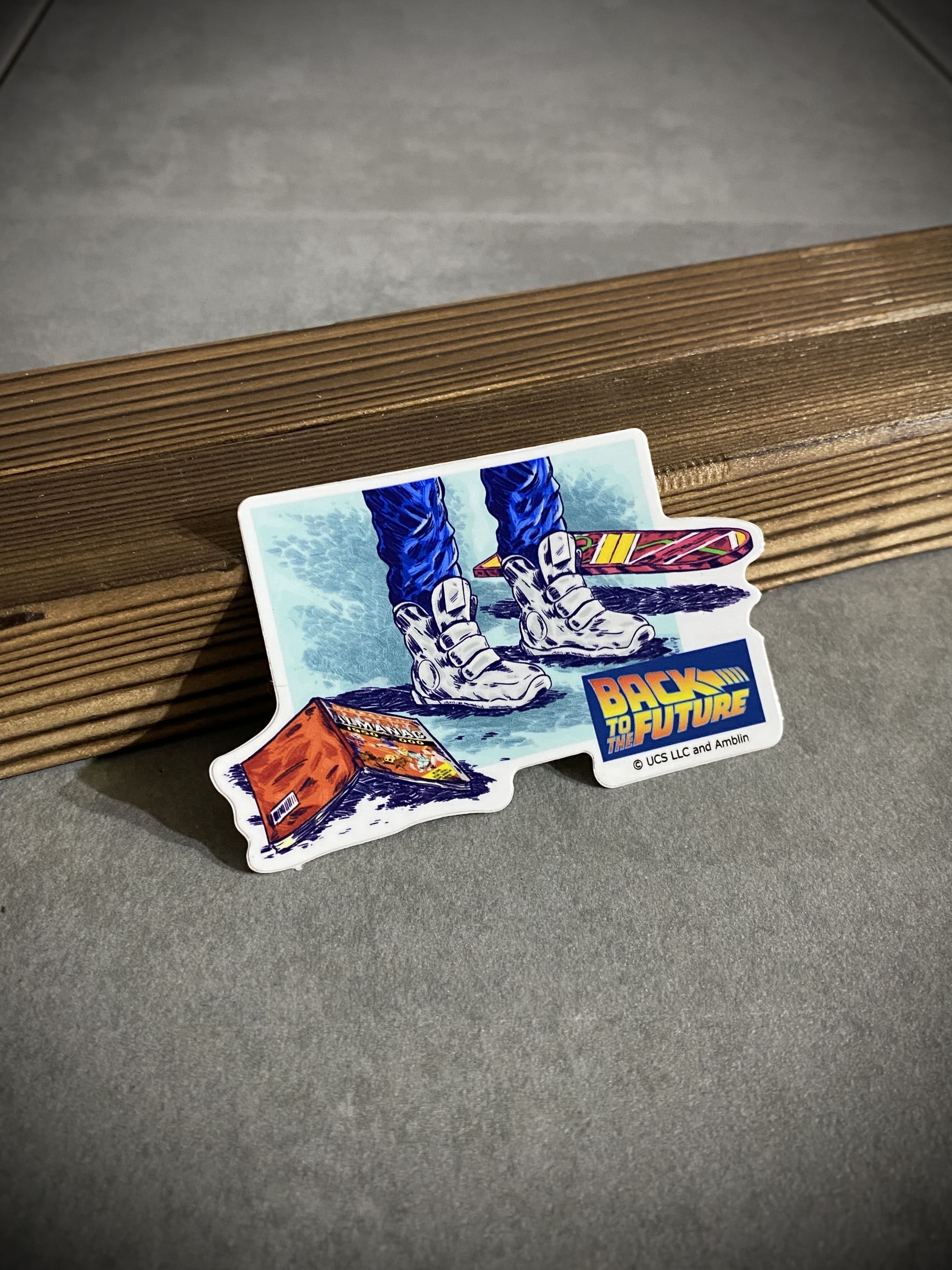 BACK TO THE FUTURE DIE-CUT STICKER