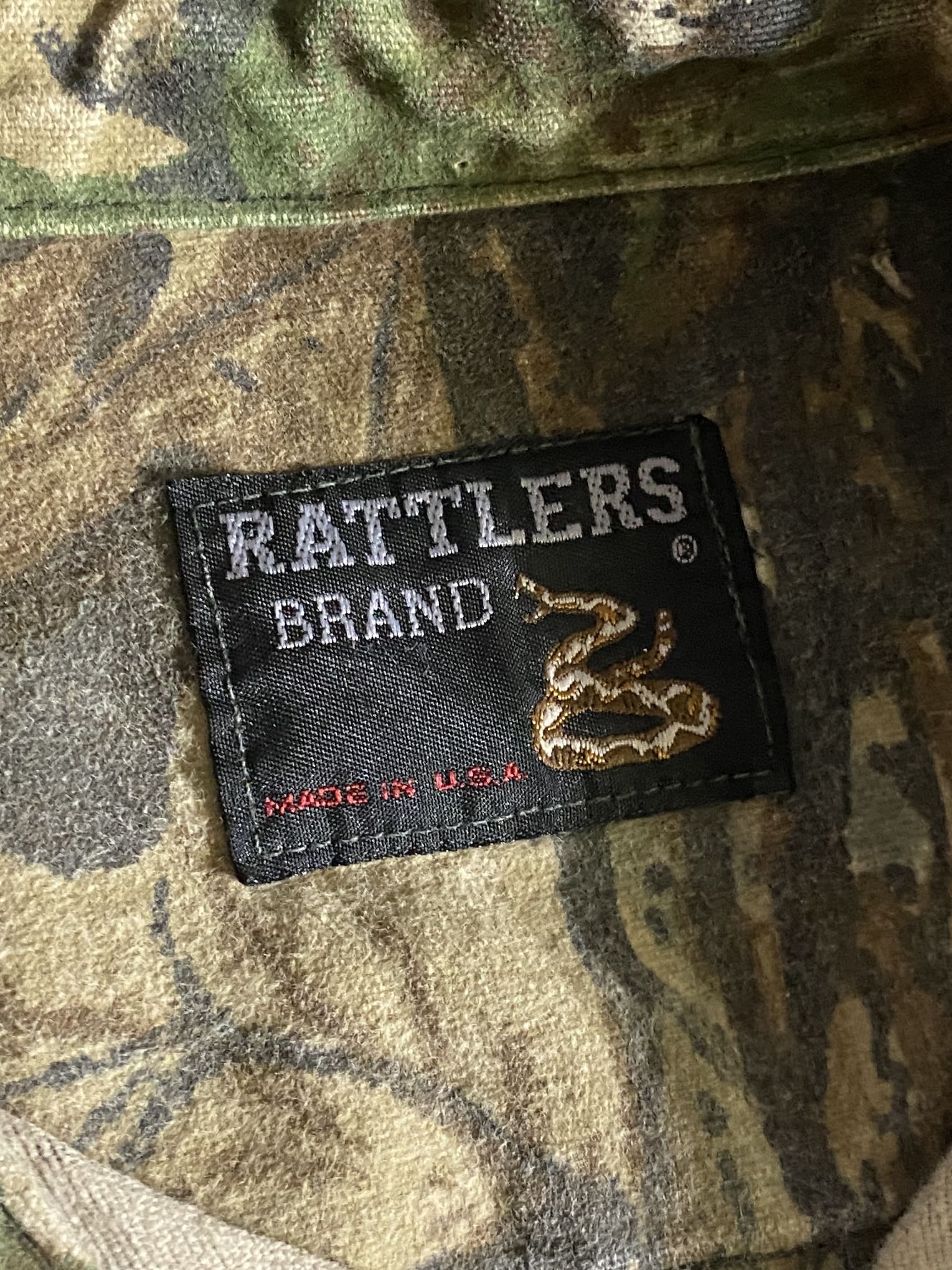 【RATTLERS】90s Real Tree Shirt MADE IN USA