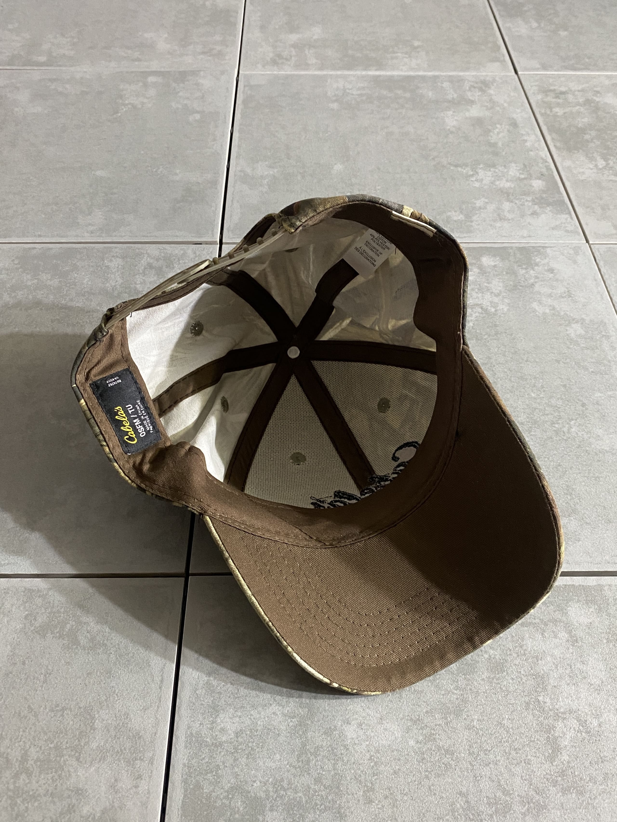 【Cabelas】6Panel Cap Real Tree Camo