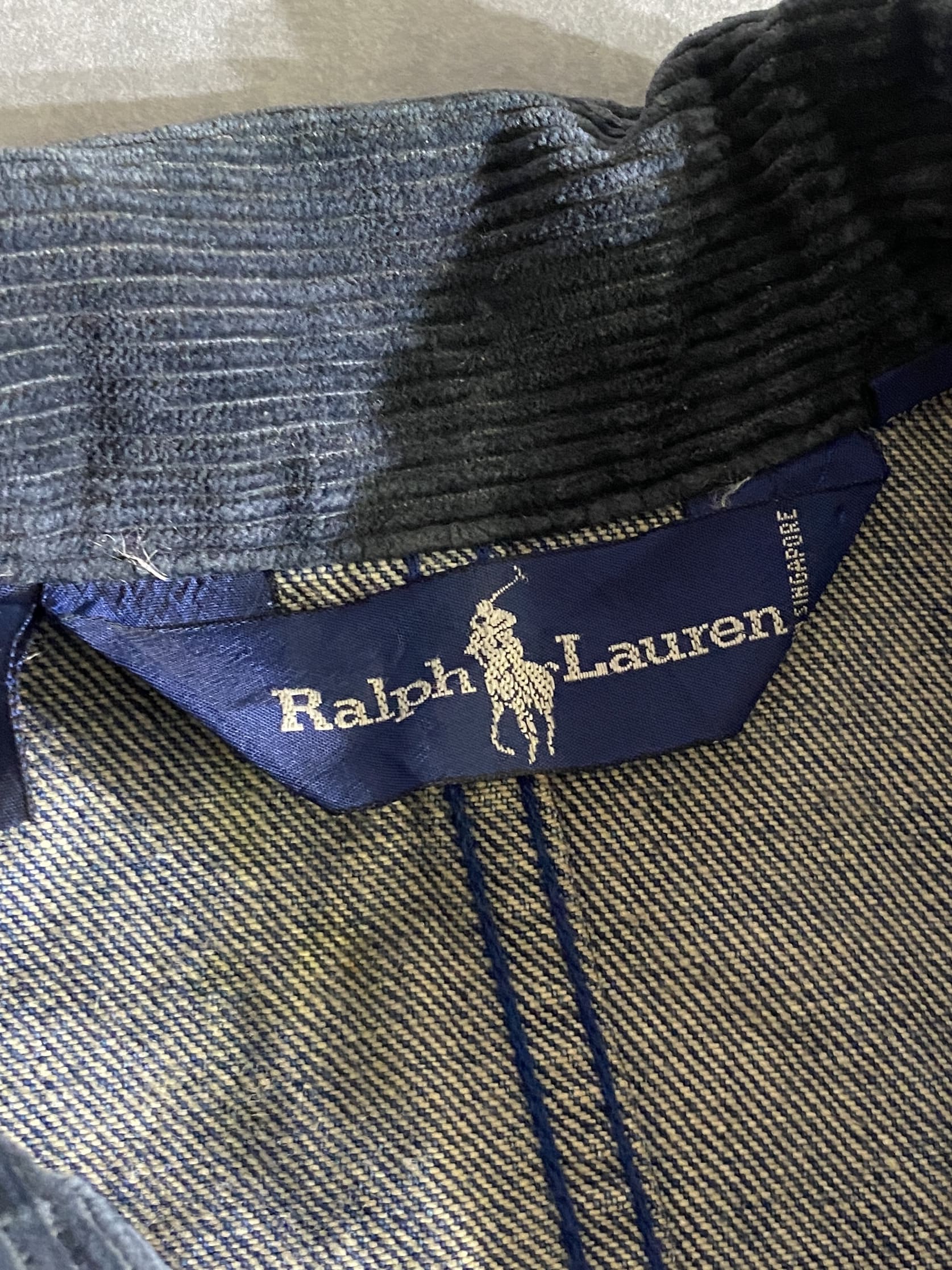 【Polo by Ralph Lauren】90s Denim Jacket Lee 91-B