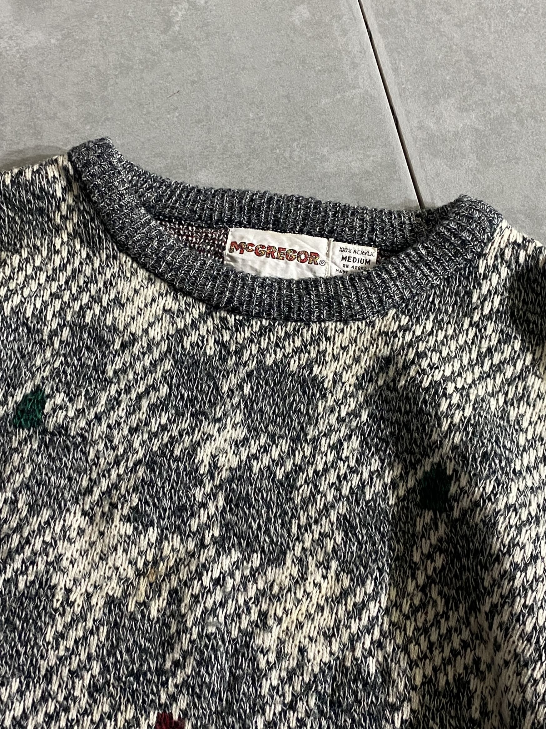 【McGREGOR】90s Acrylic Knit Sweater