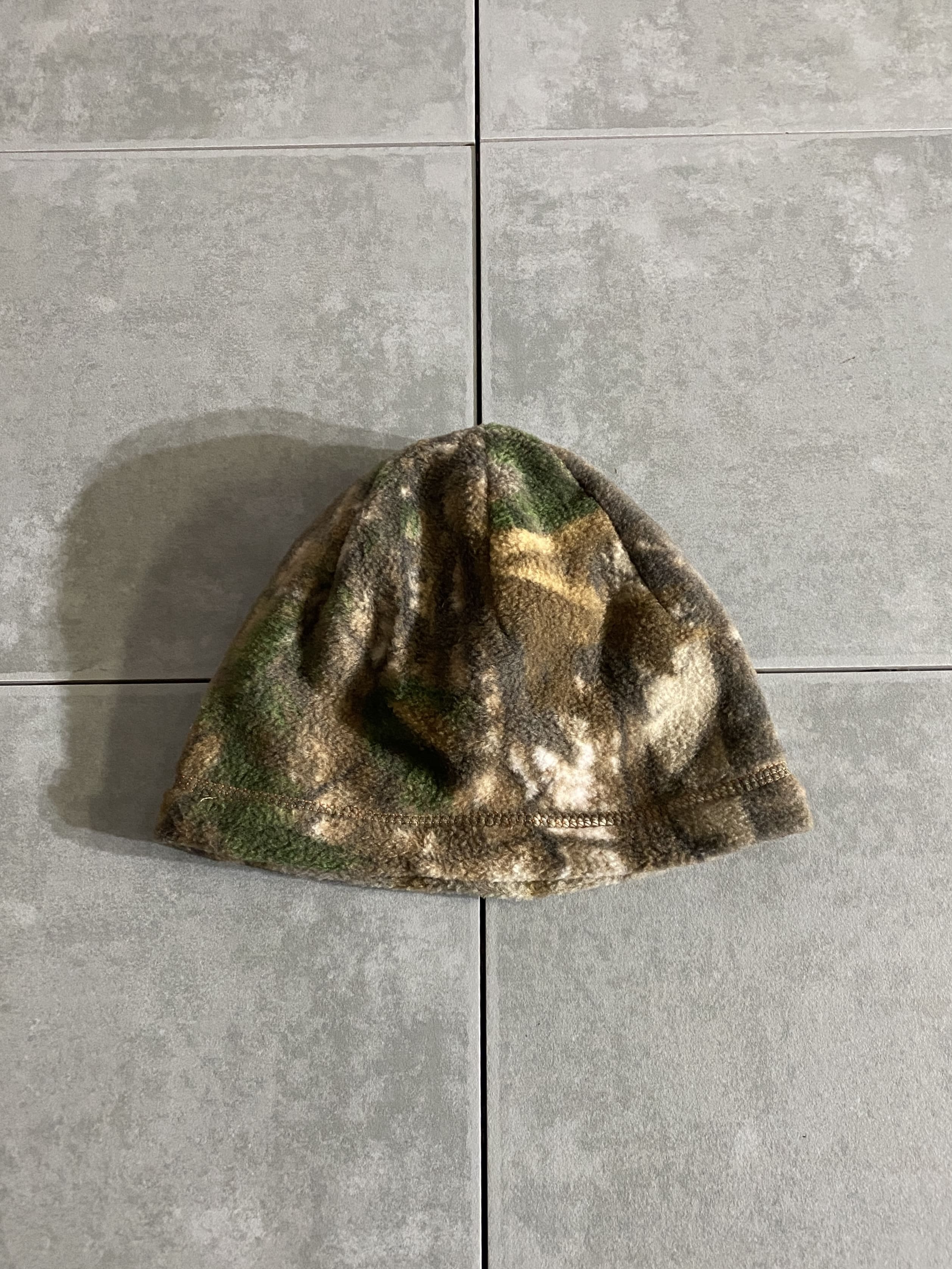 【HOT SHOT】Reversible Camo Fleece Beanie