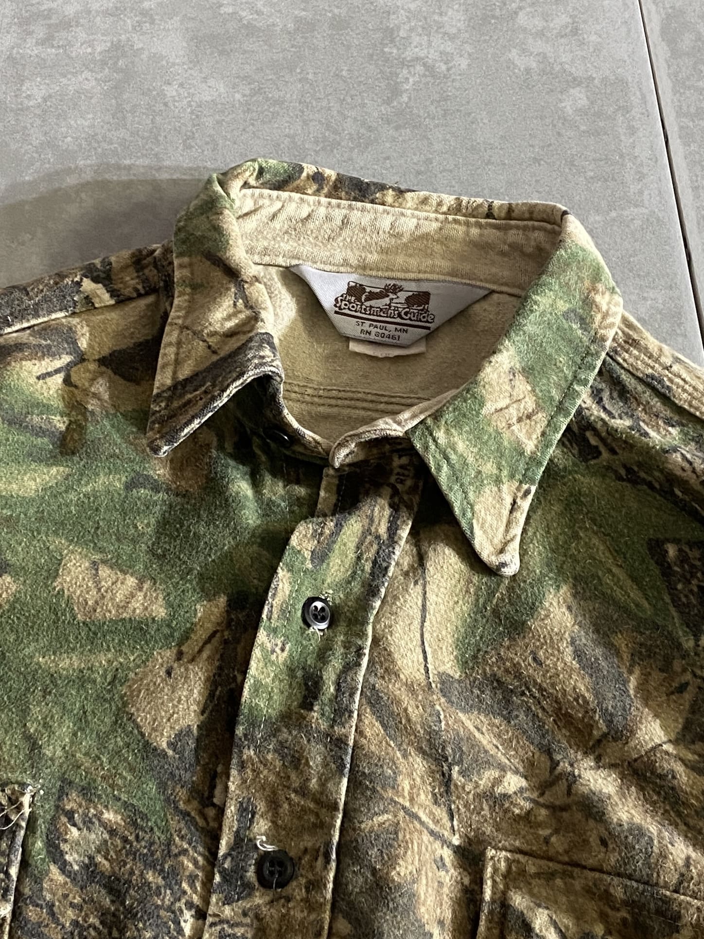 【The sportsmans guide】Real Tree Chamois Cloth Shirt