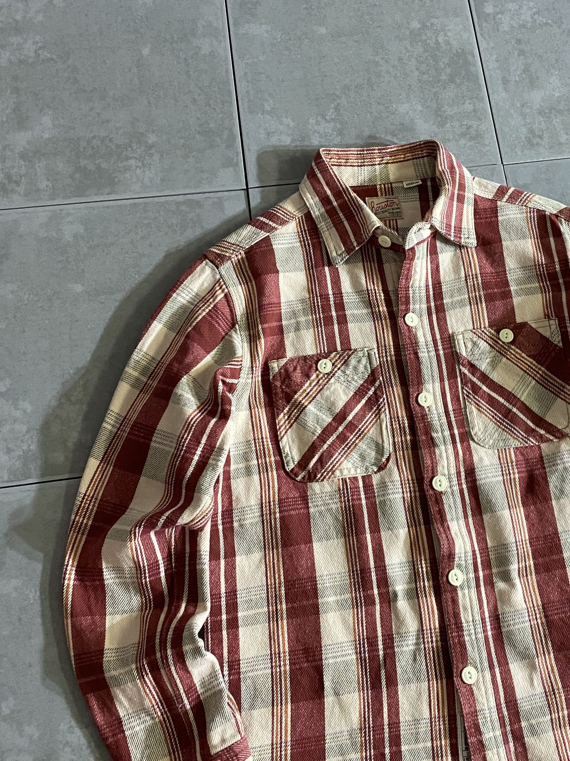 【HOUSTON】Check Viyella  Shirt