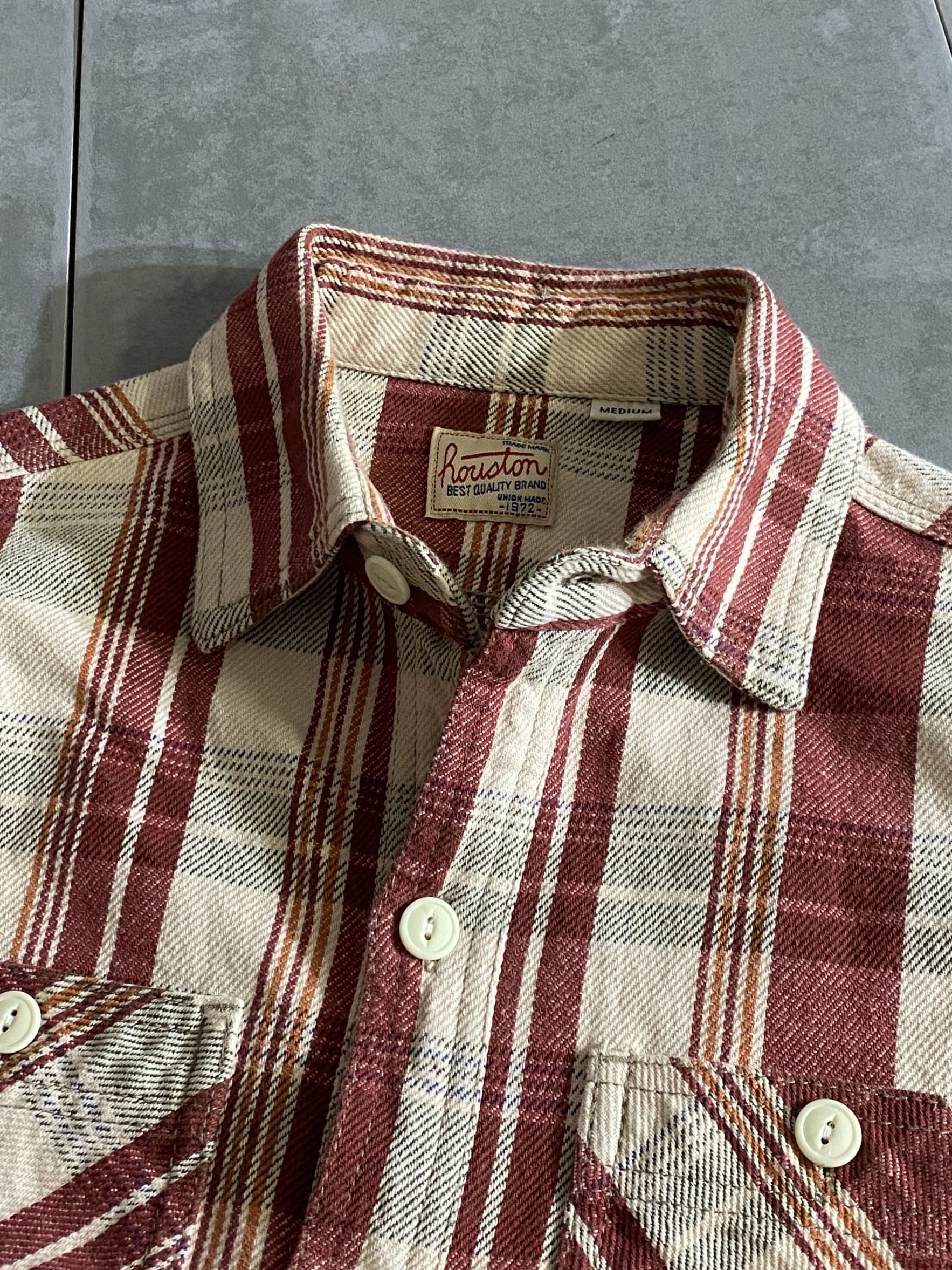 【HOUSTON】Check Viyella  Shirt