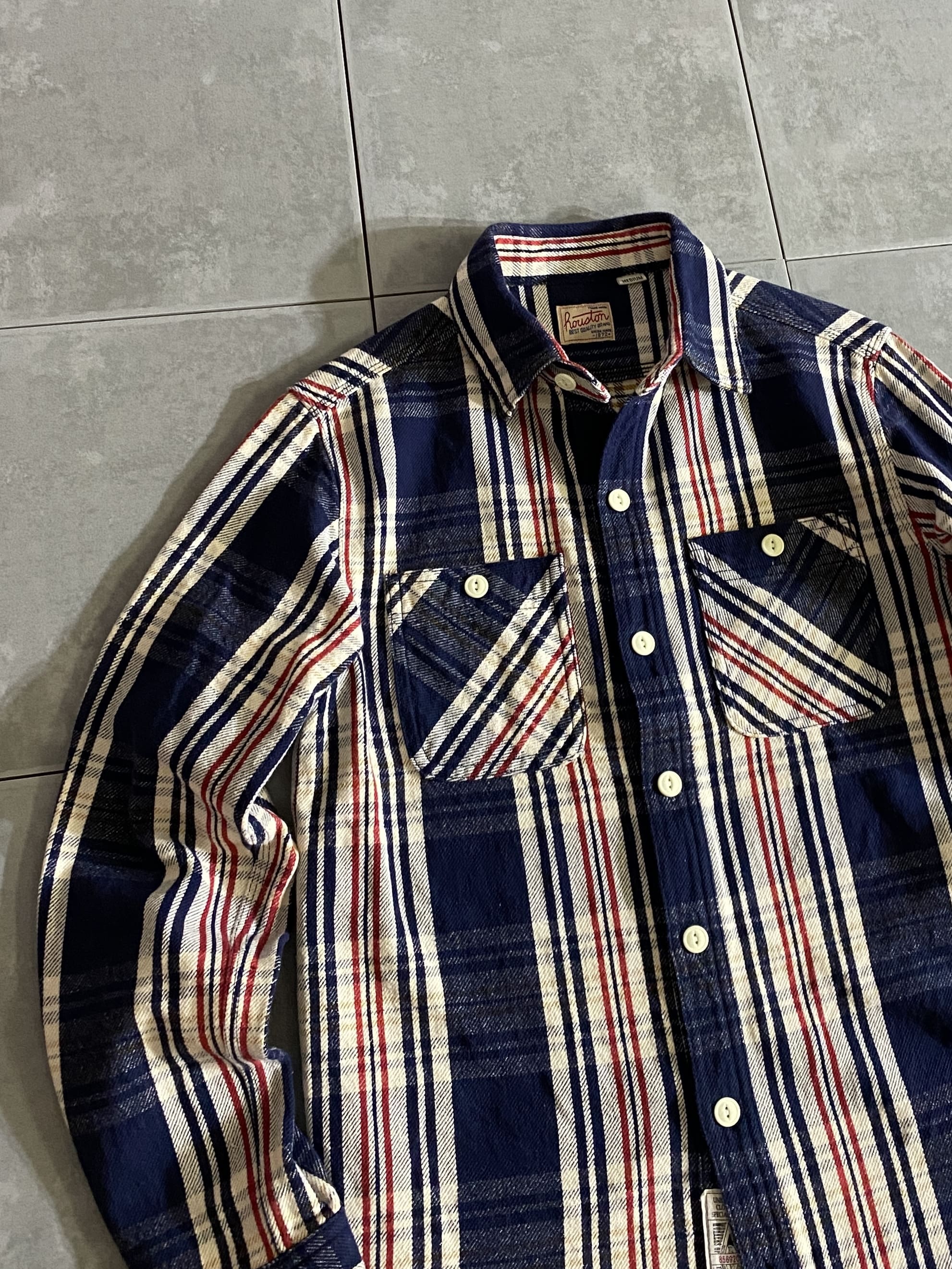 【HOUSTON】Check Viyella  Shirt