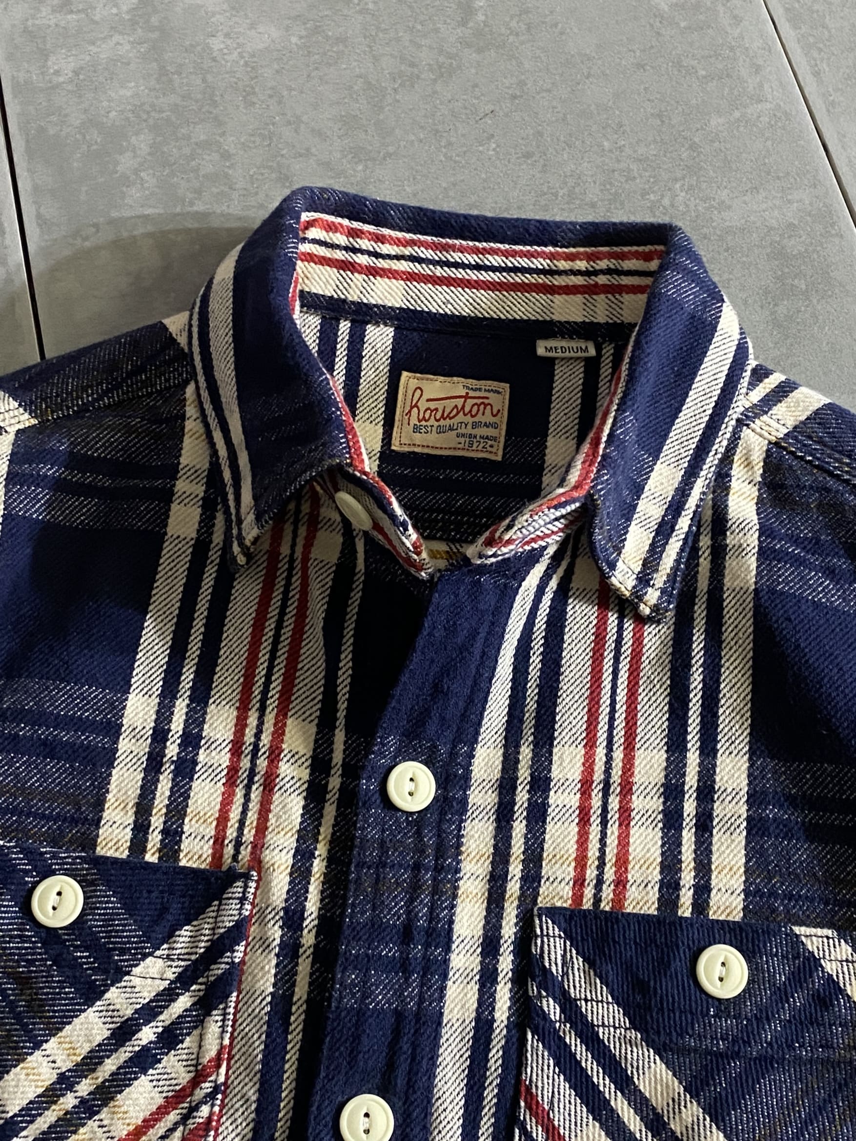 【HOUSTON】Check Viyella  Shirt