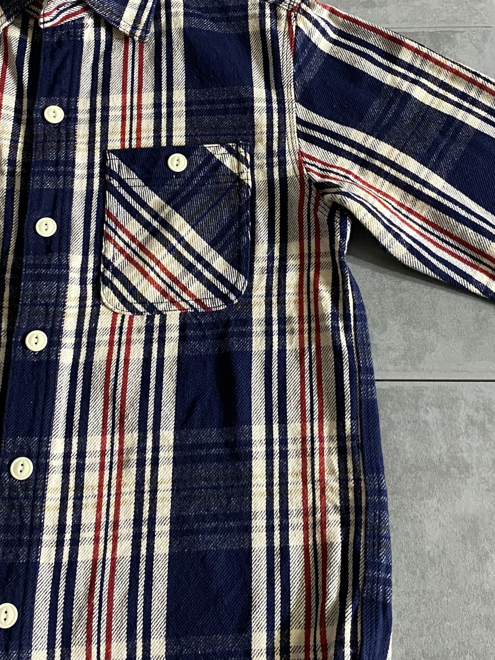 【HOUSTON】Check Viyella  Shirt