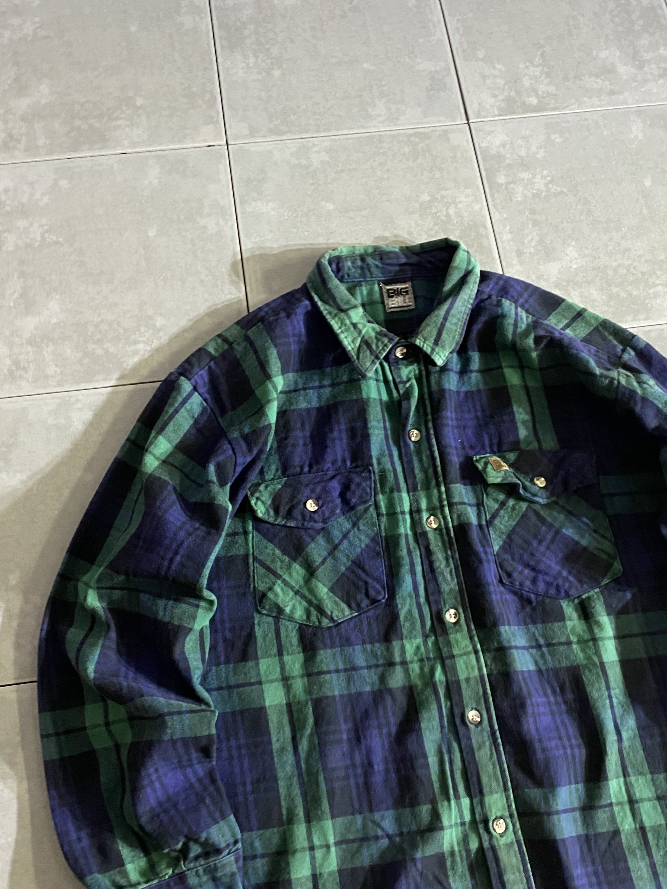 【BIG BILL】Flannel Heavy Weight Shirt