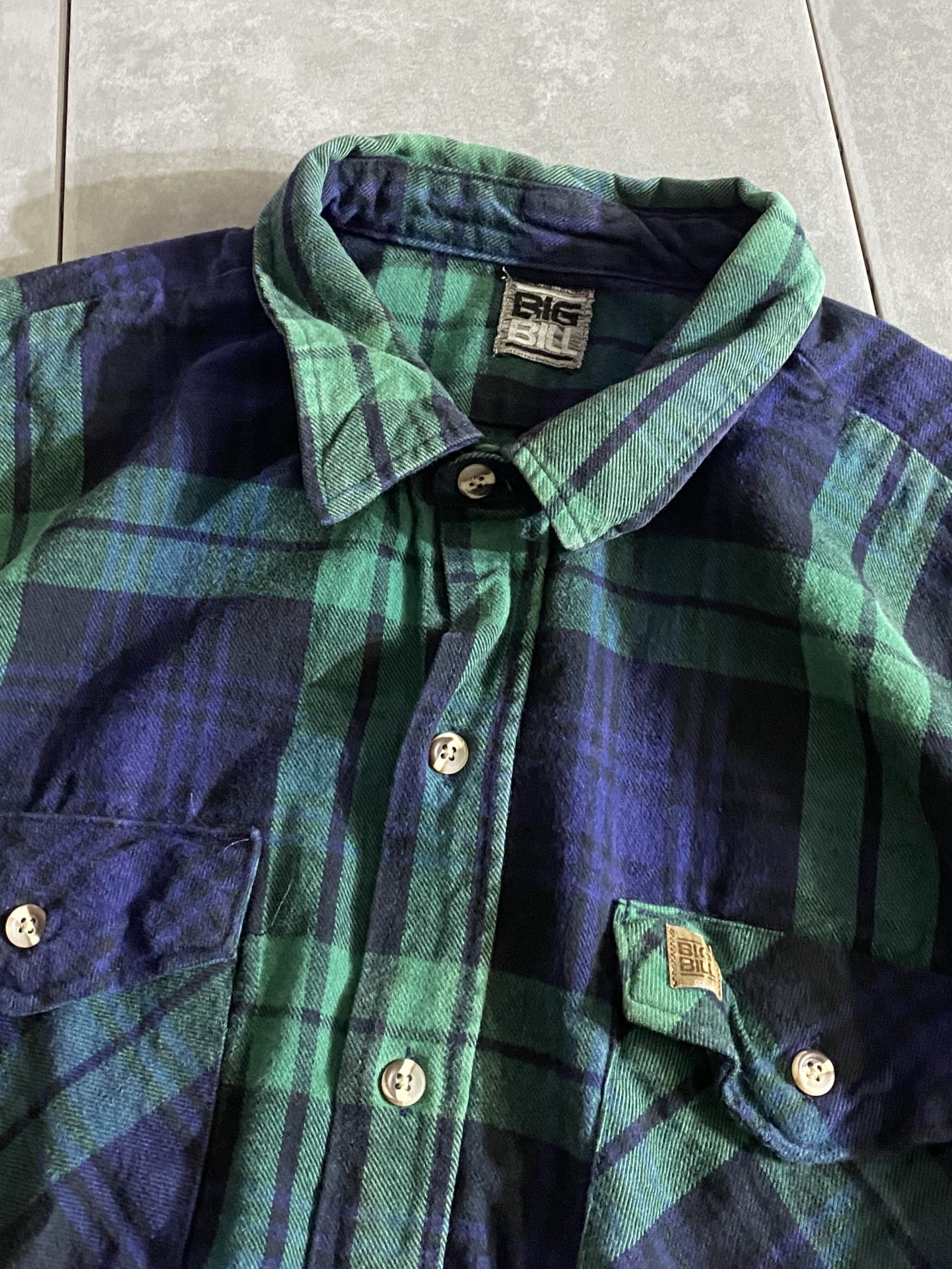 【BIG BILL】Flannel Heavy Weight Shirt