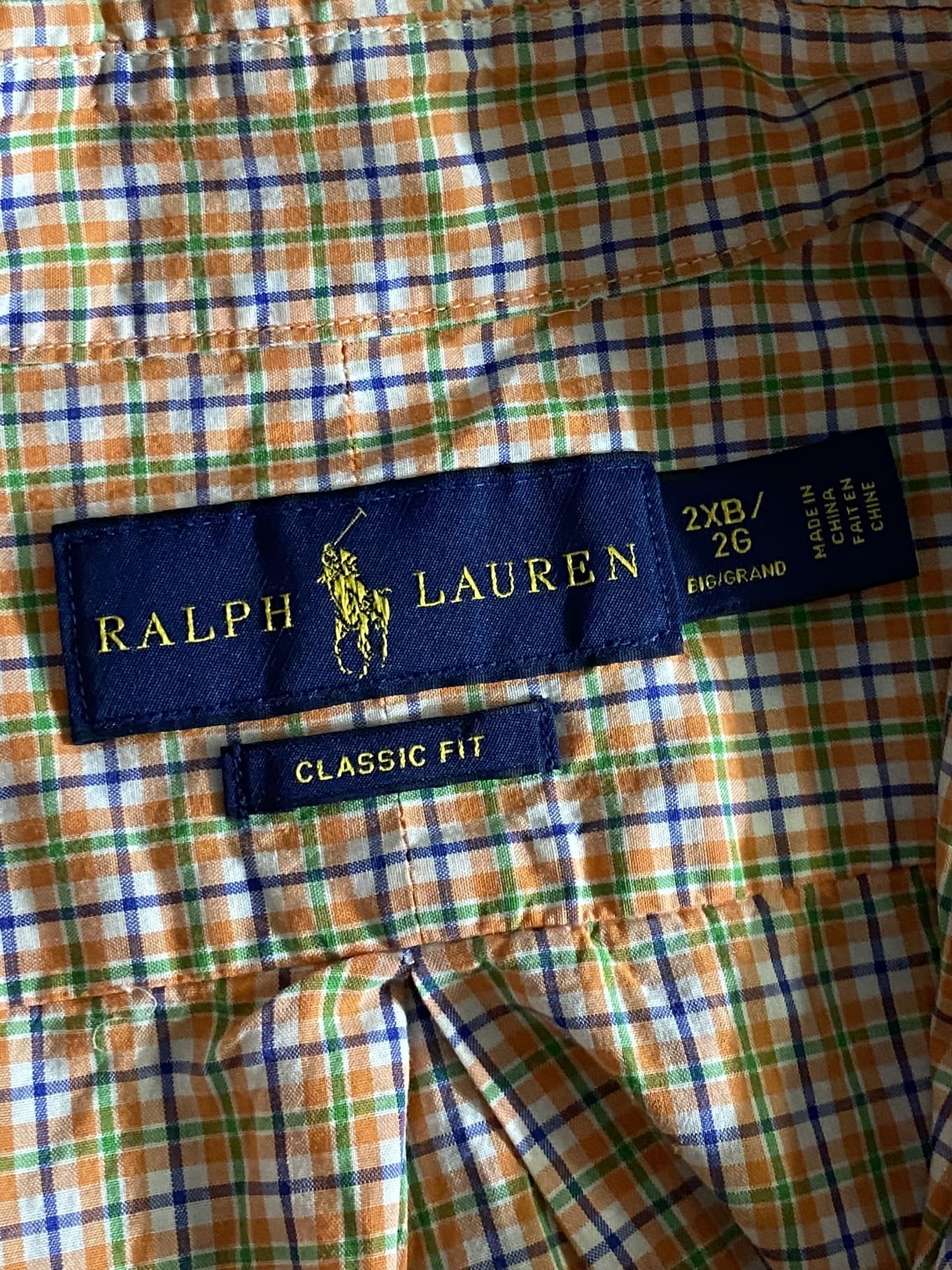 【RALPH LAUREN】CLASSIC FIT S/S Shirt