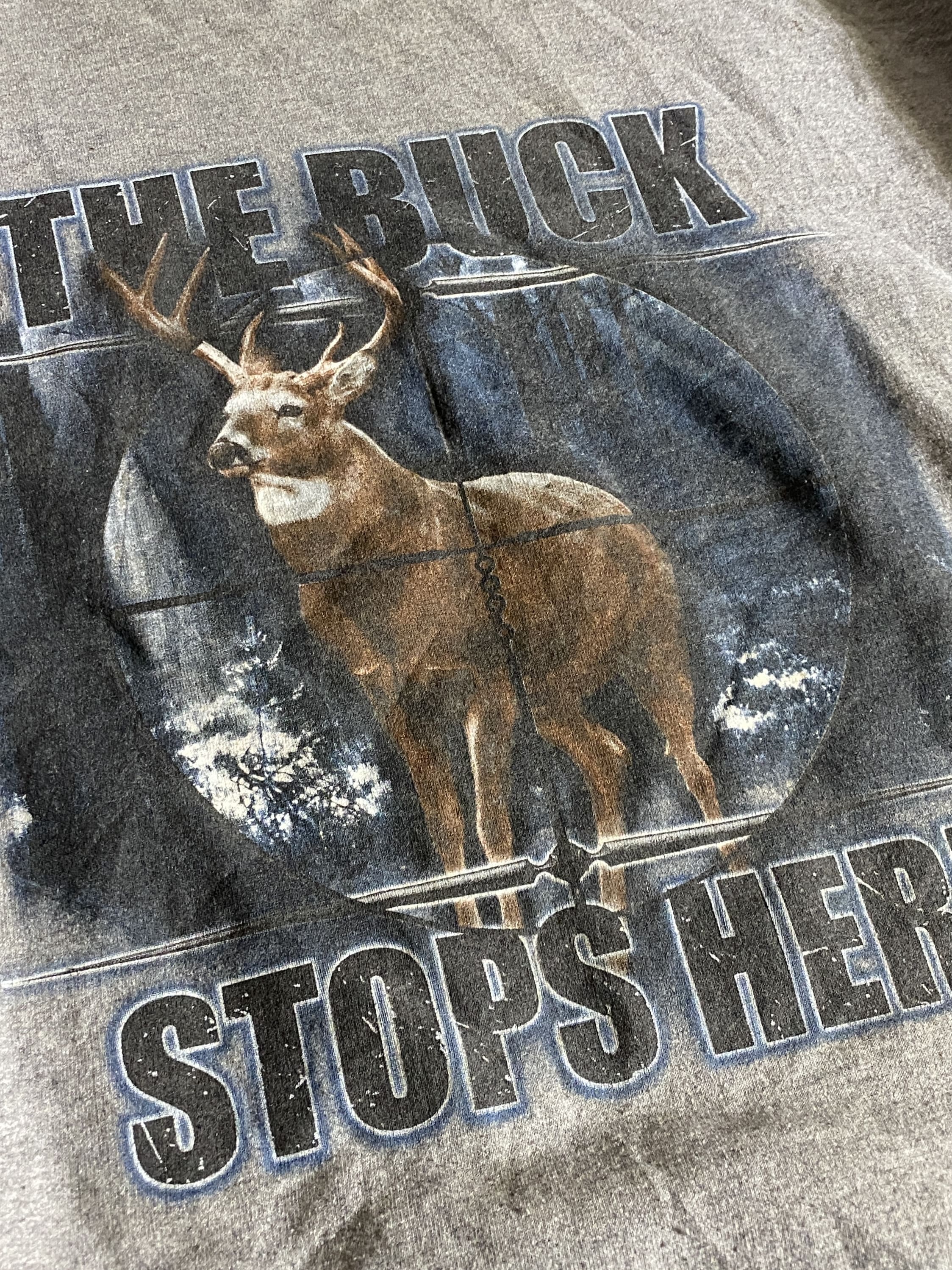 【JERZEES】90s THE BUCK STOPS HERE Sweatshirt