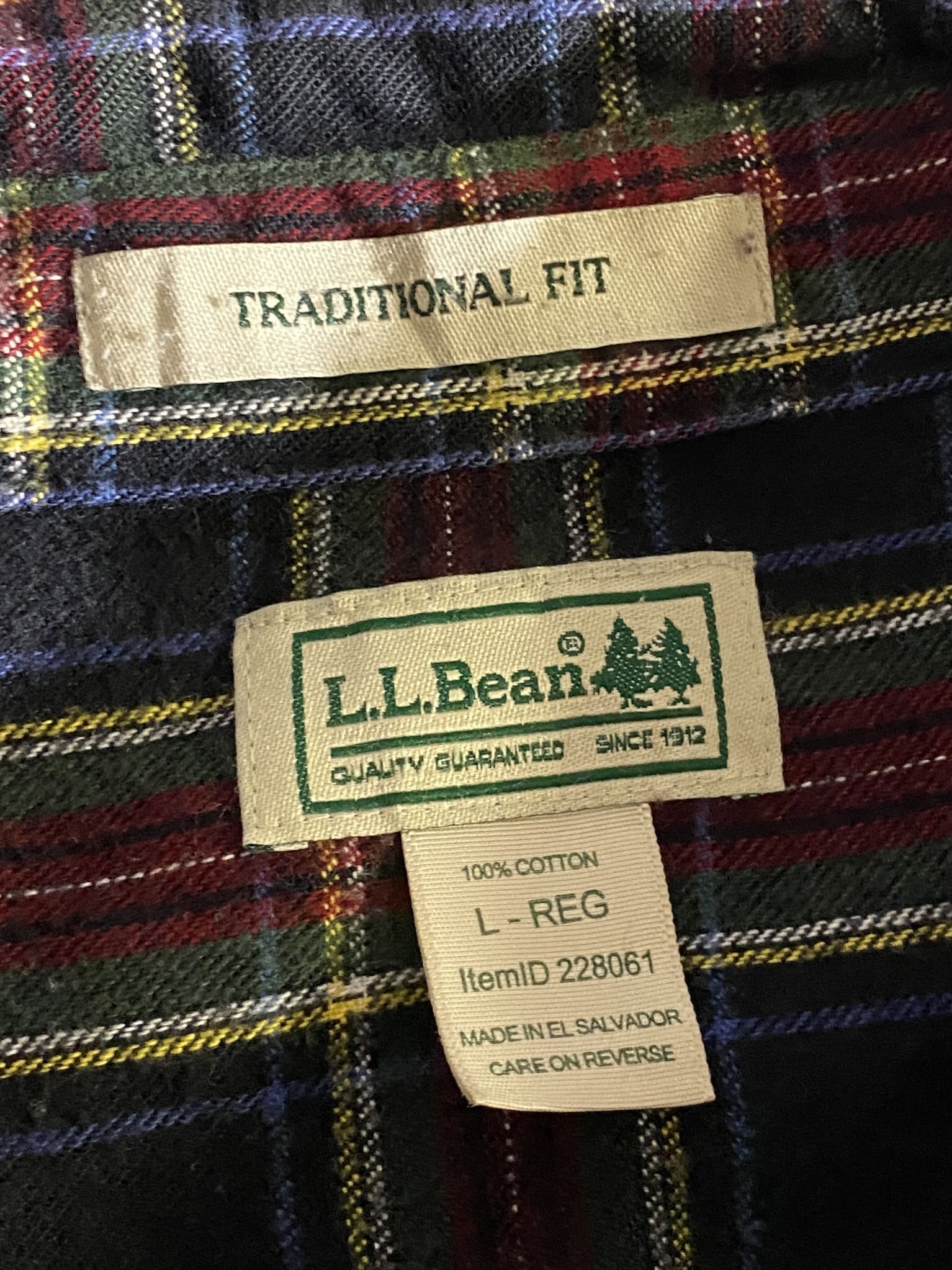 【L.L.Bean】Flannel Shirt