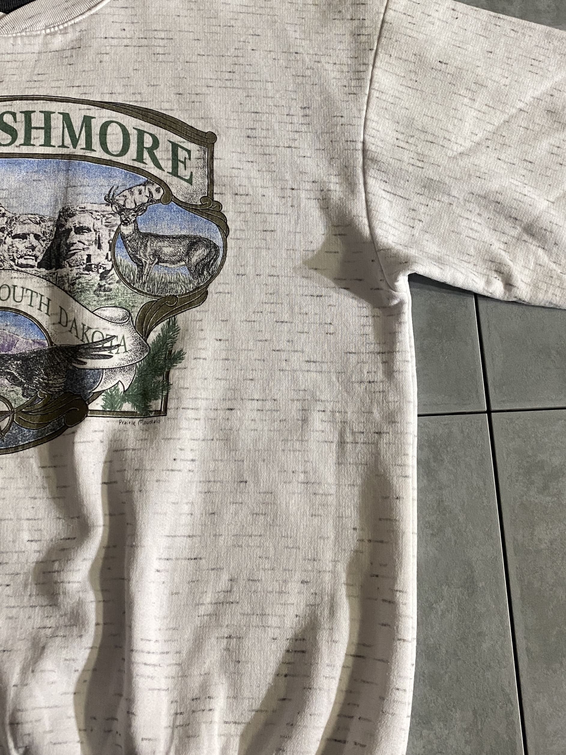 【PRAIRIE MOUNTAIN】90s MT.RUSHMORE Sweatshirt MADE IN USA