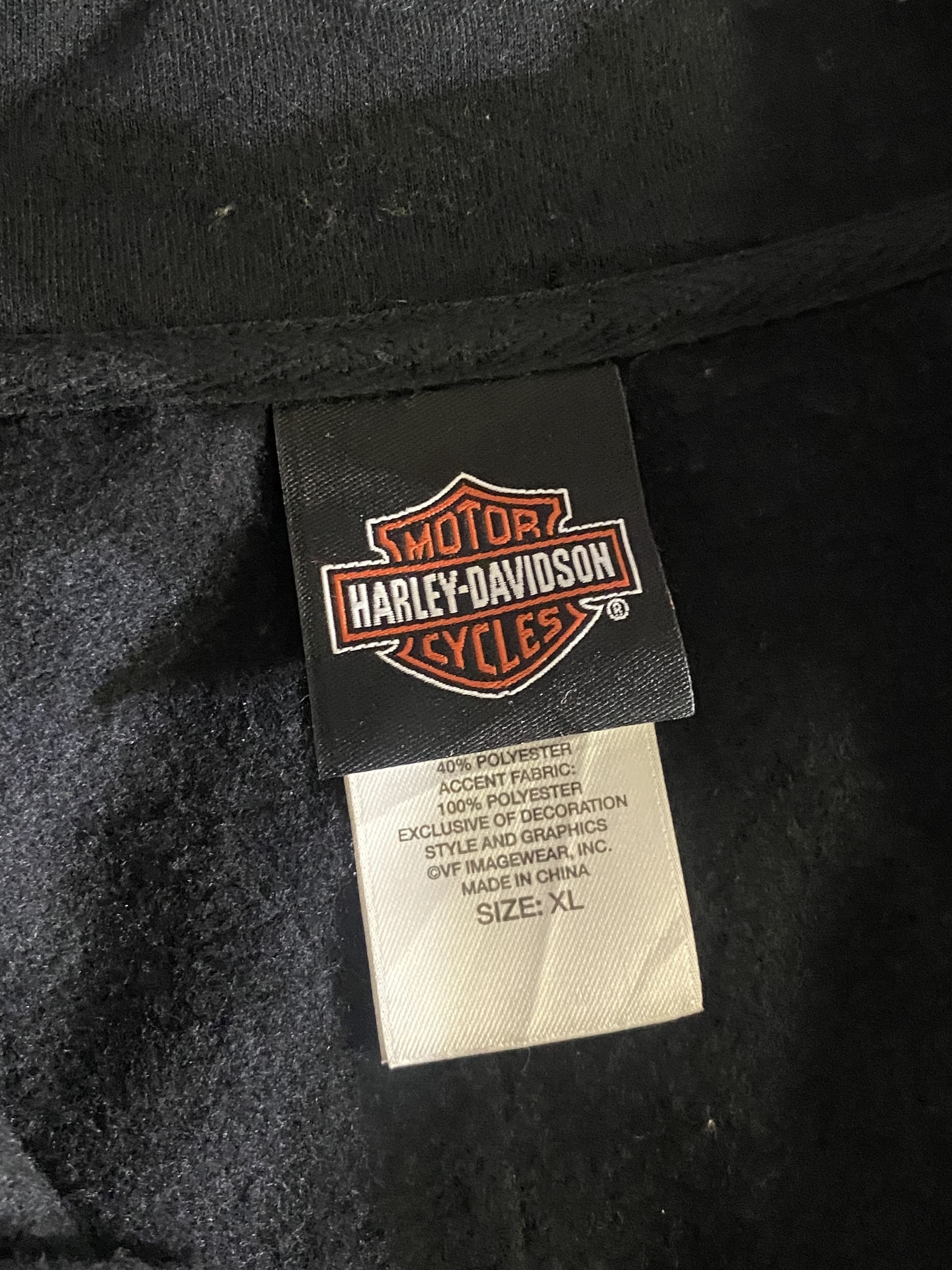 Harley-Davidson Half Zip Sweat Pullover