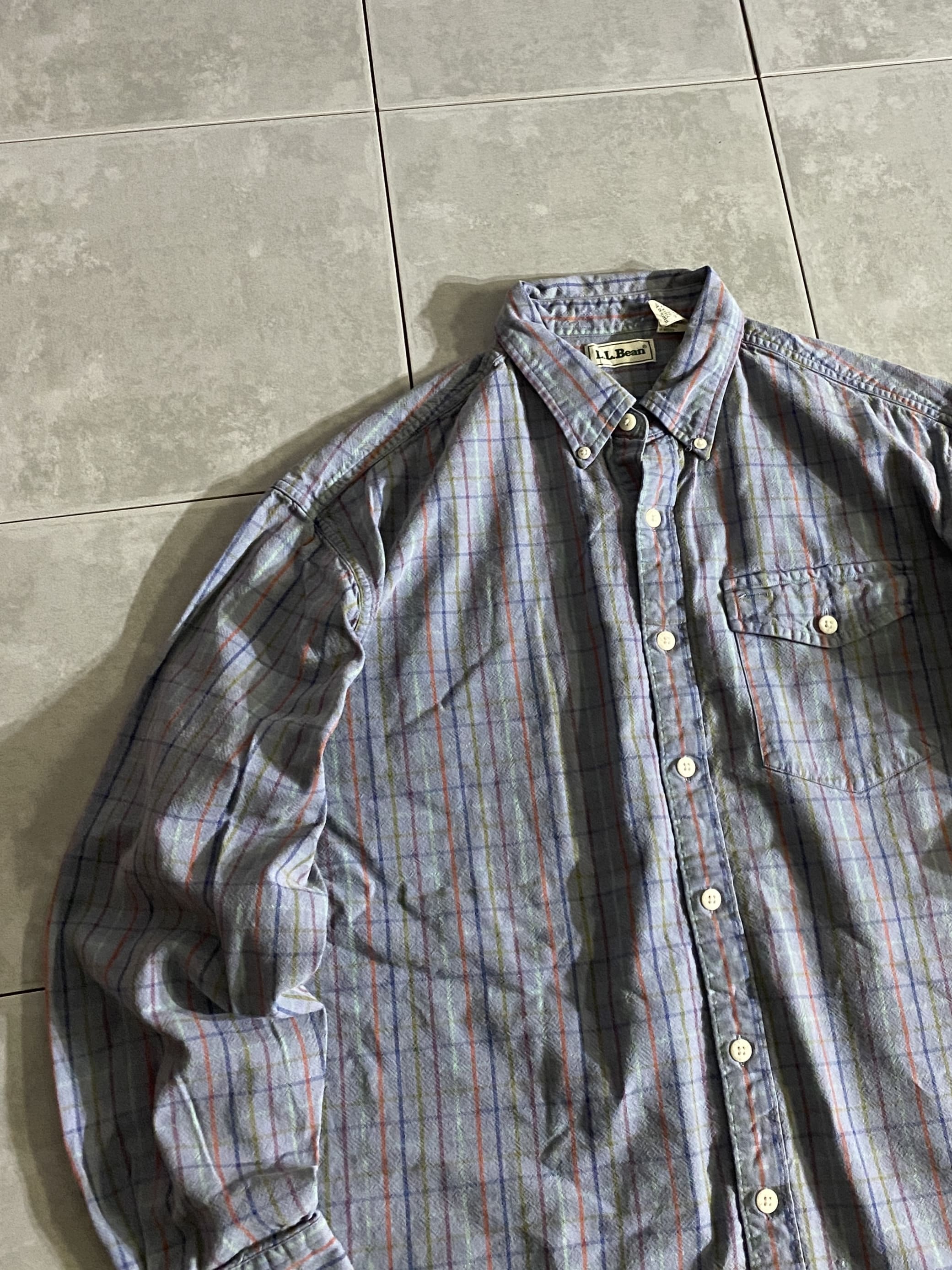 【L.L.Bean】80s-90s Button down Shirt