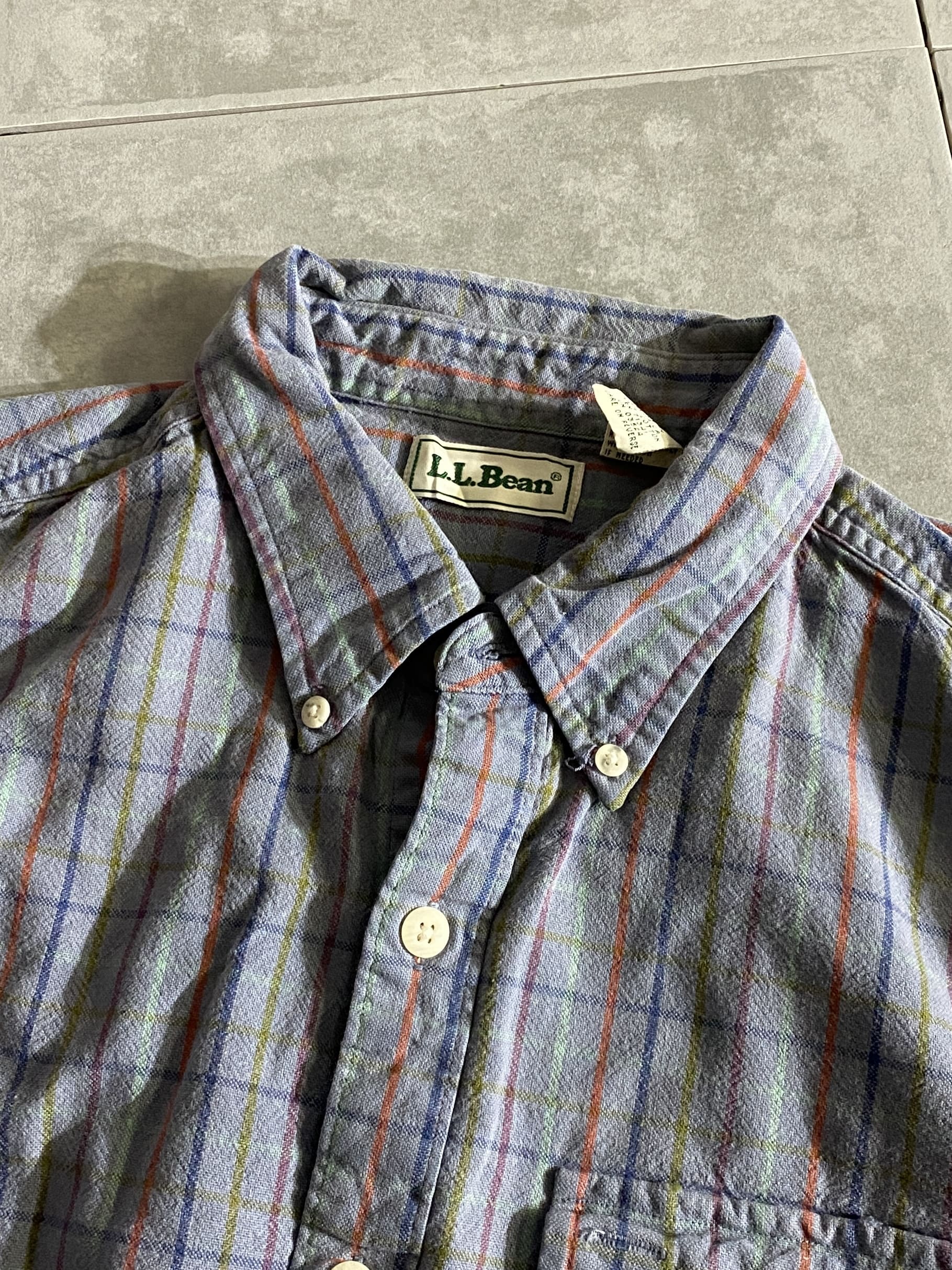 【L.L.Bean】80s-90s Button down Shirt