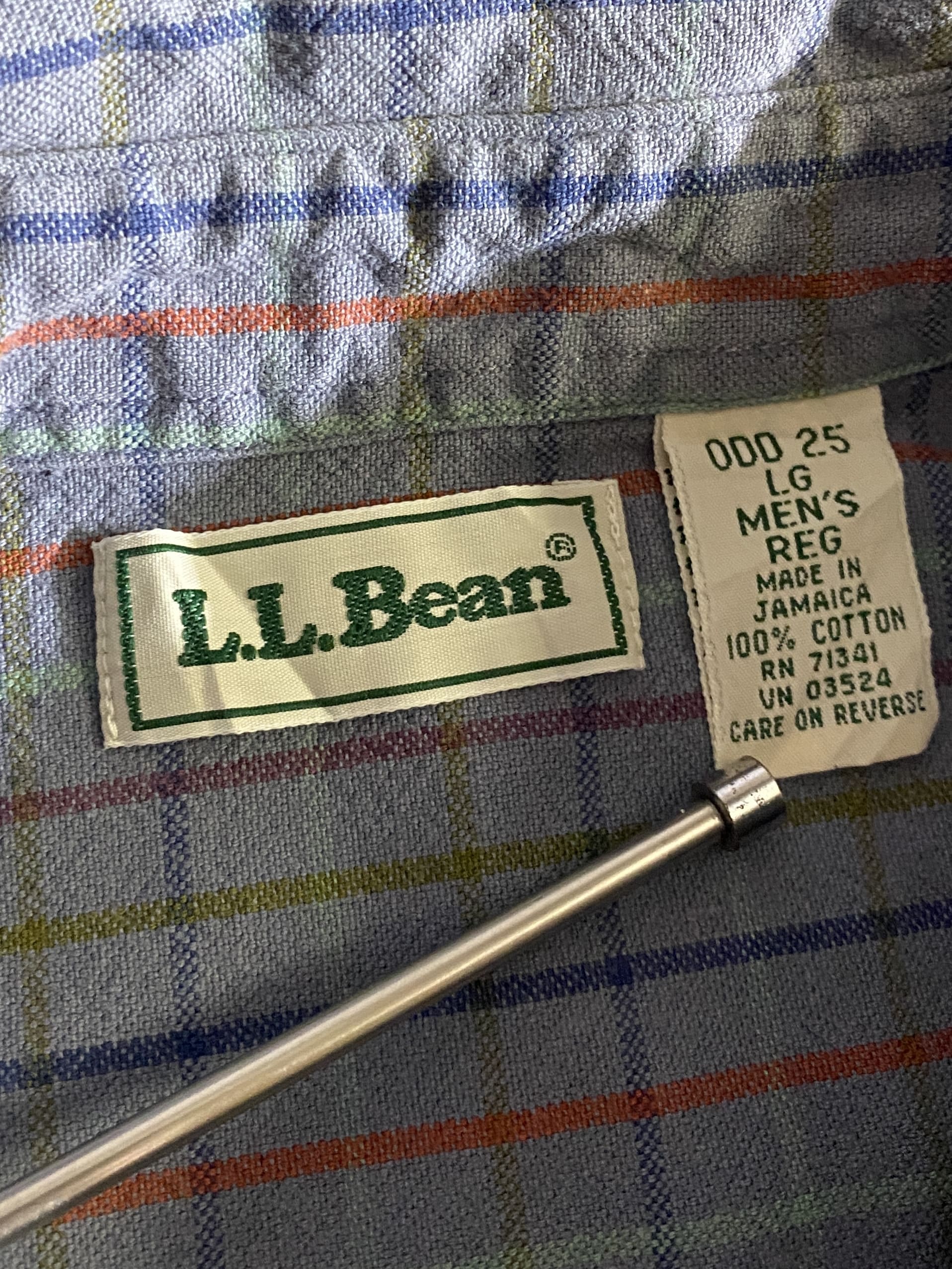 【L.L.Bean】80s-90s Button down Shirt