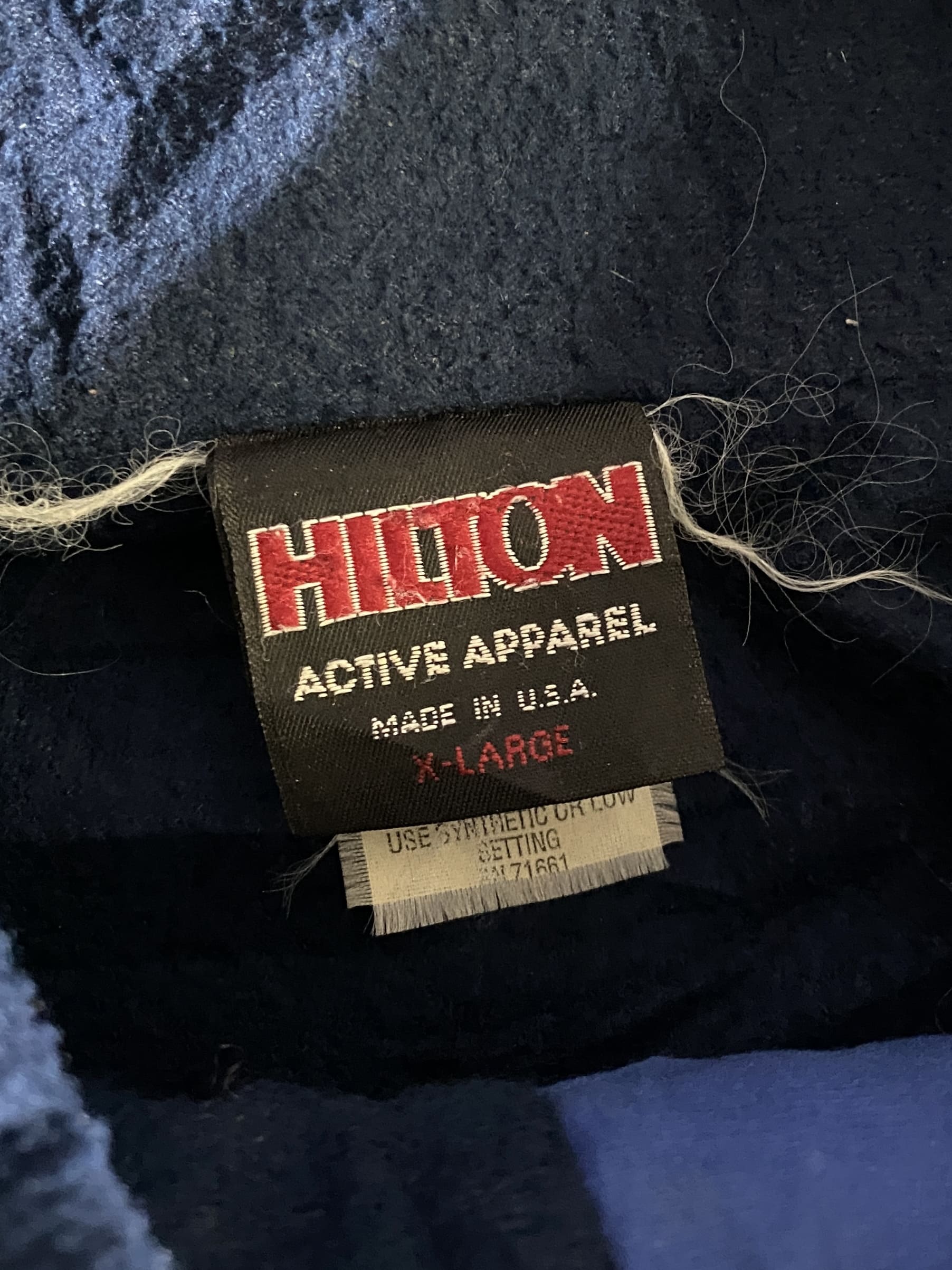 【HILTON】90s Panasonic Track Jacket Made in USA