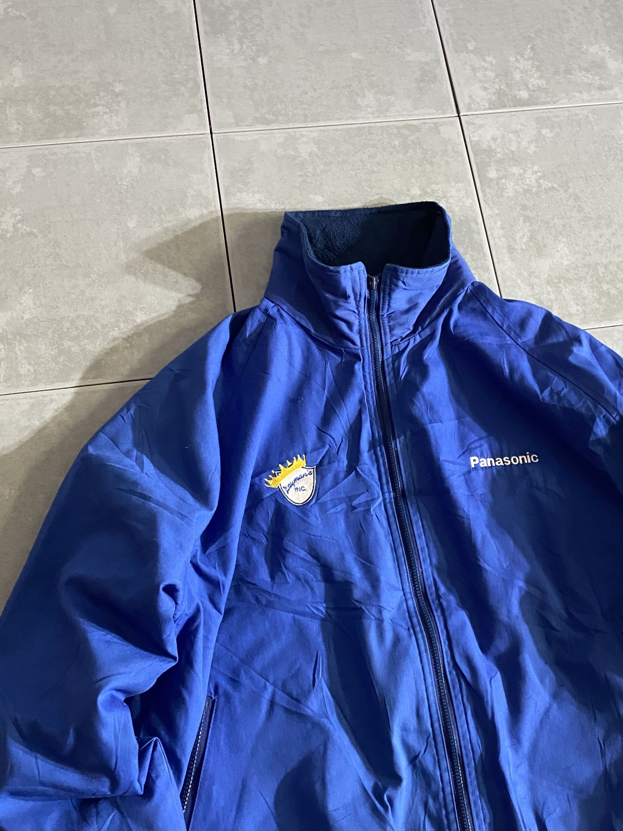 【HILTON】90s Panasonic Track Jacket Made in USA