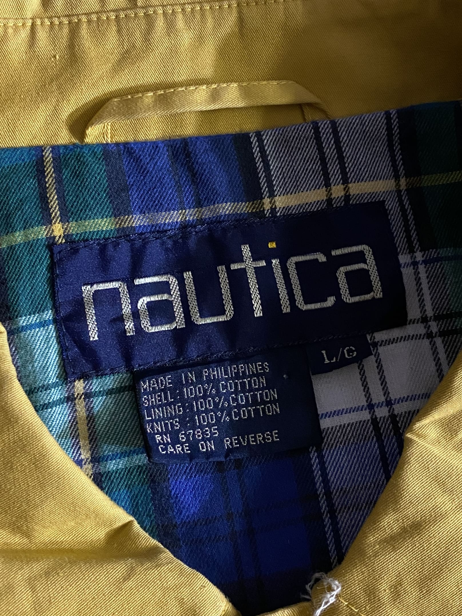 【NAUTICA】90s Cotton Jacket