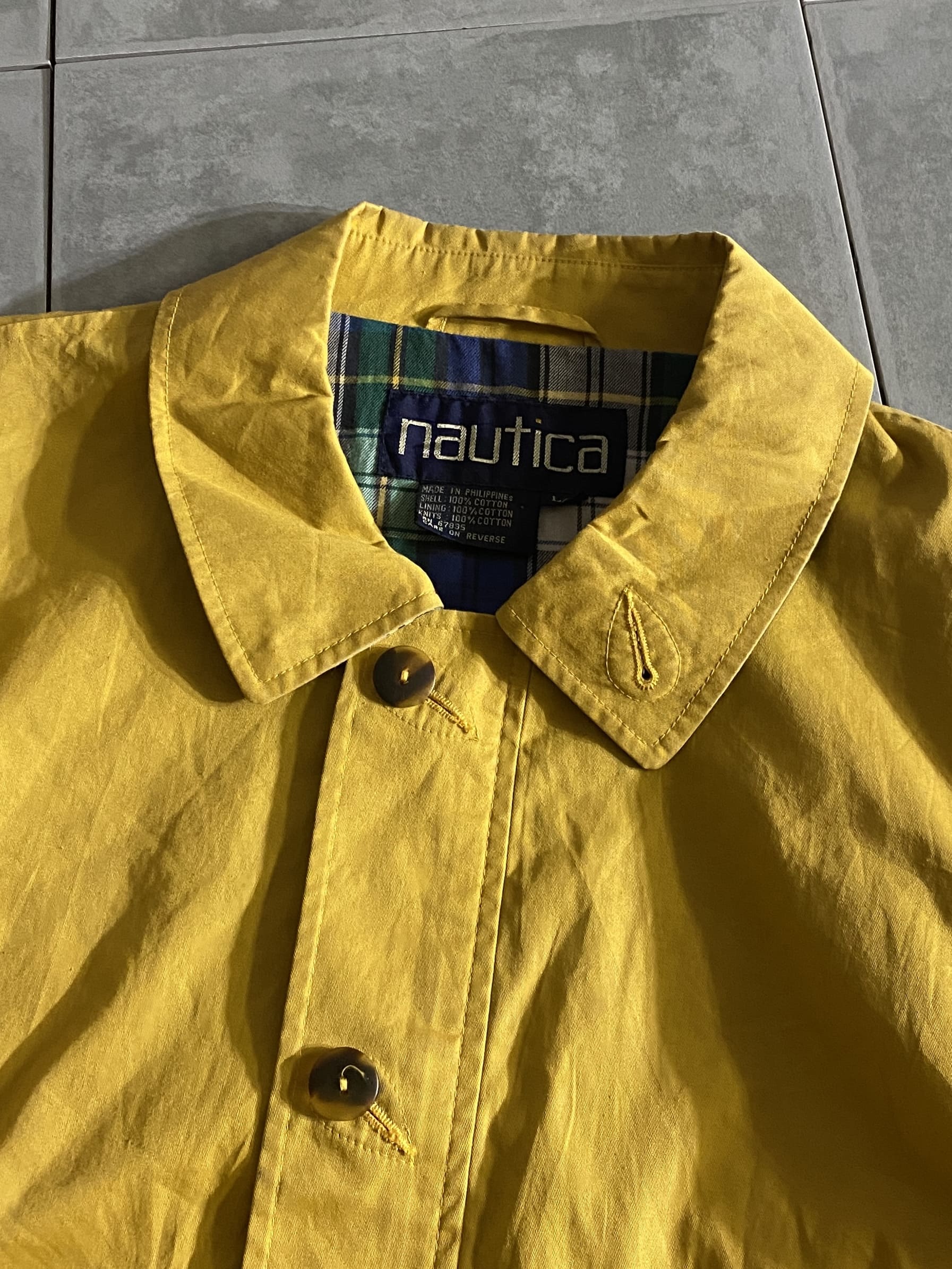 【NAUTICA】90s Cotton Jacket