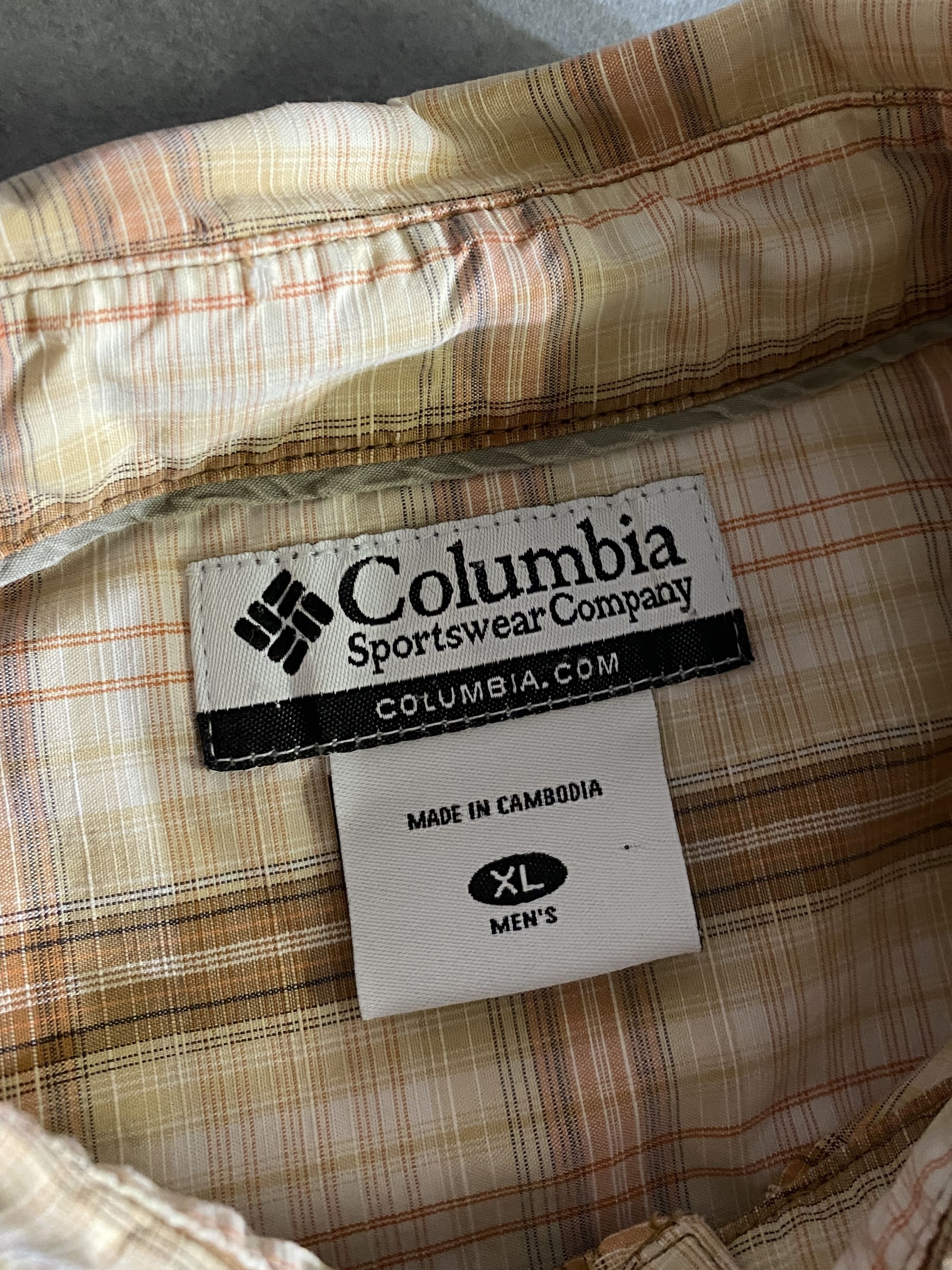 【Columbia】S/S Check Shirt