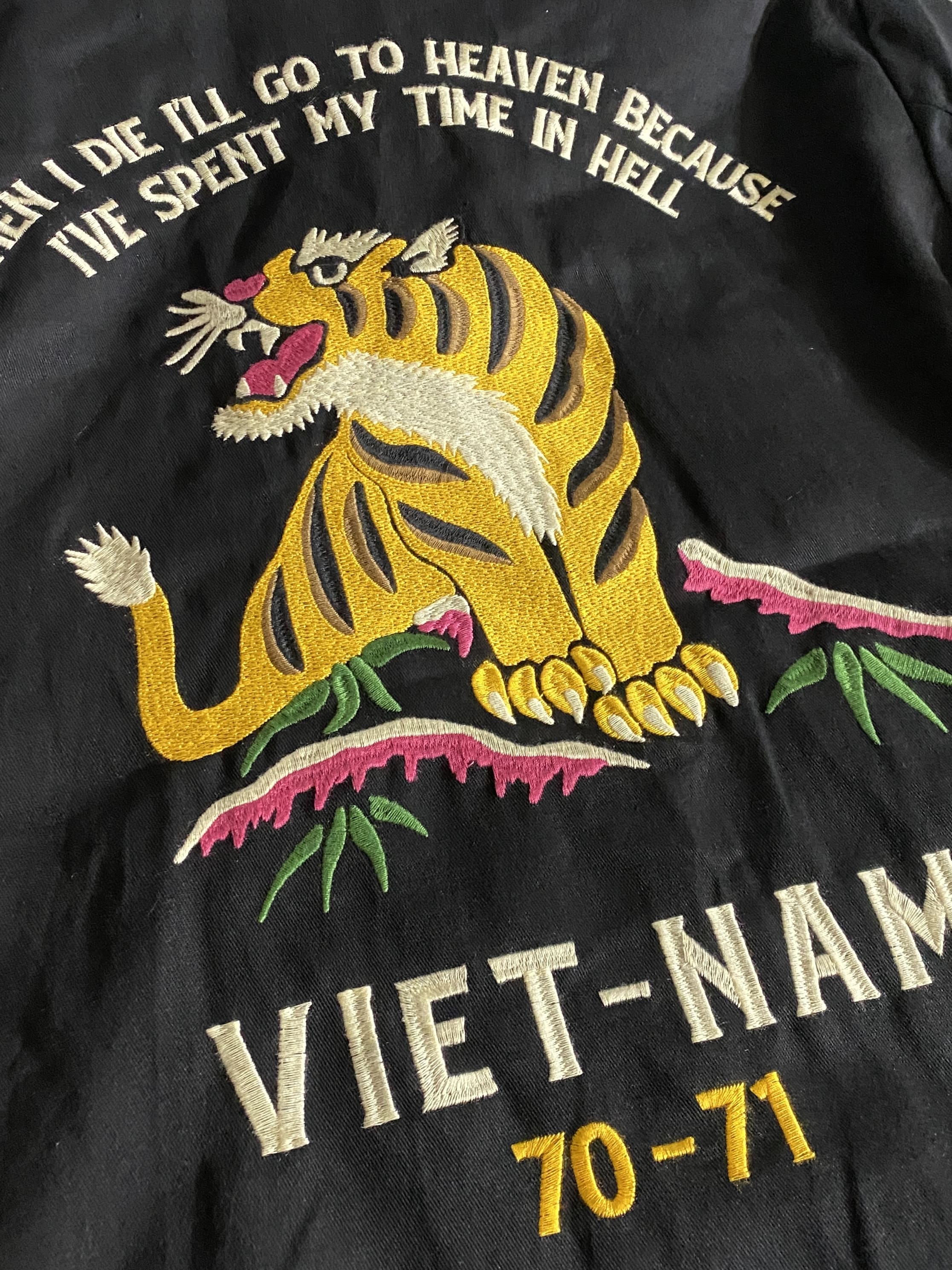 【HOUSTON】Vietnam Jacket(Tiger)