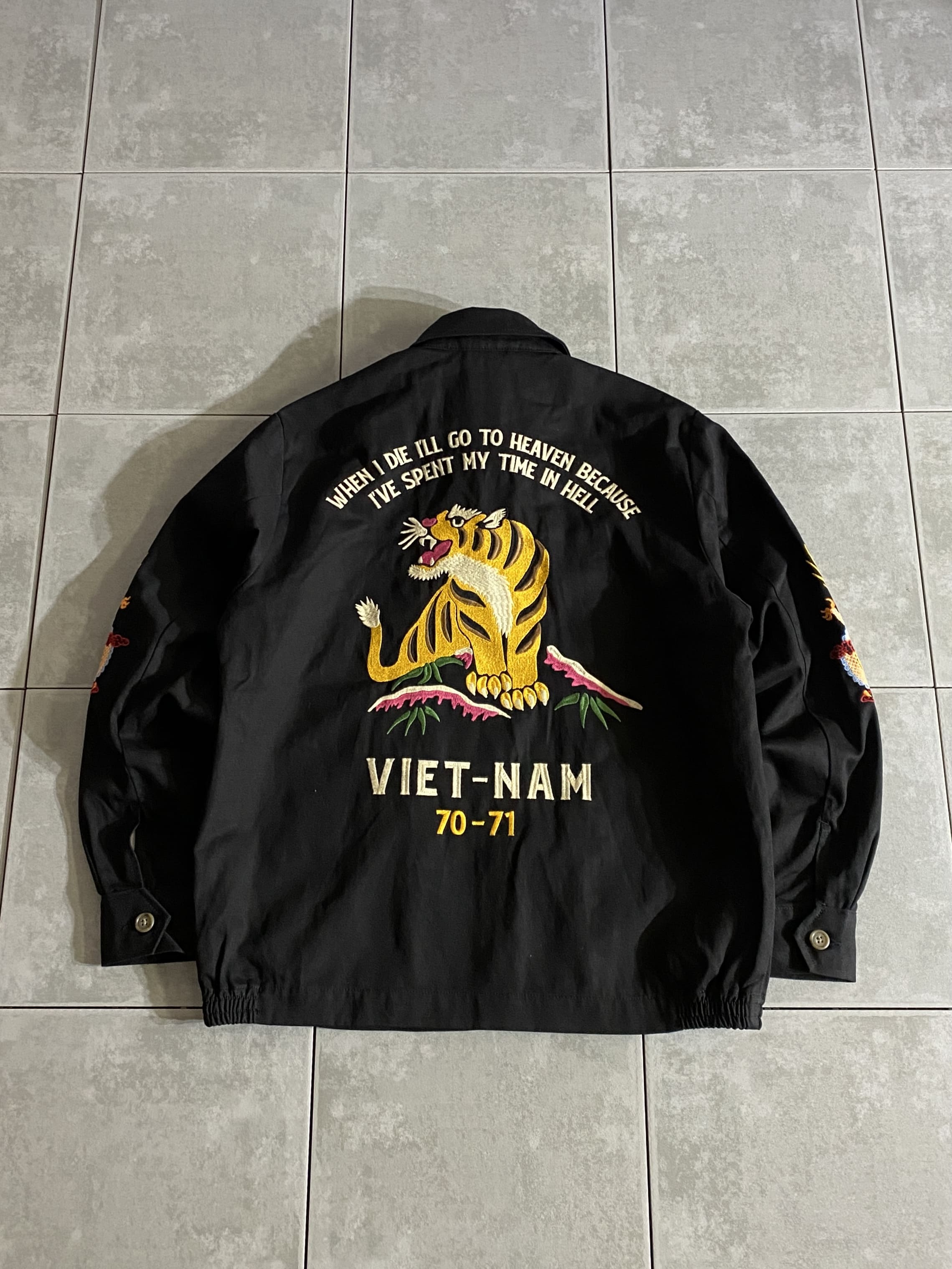 【HOUSTON】Vietnam Jacket(Tiger)