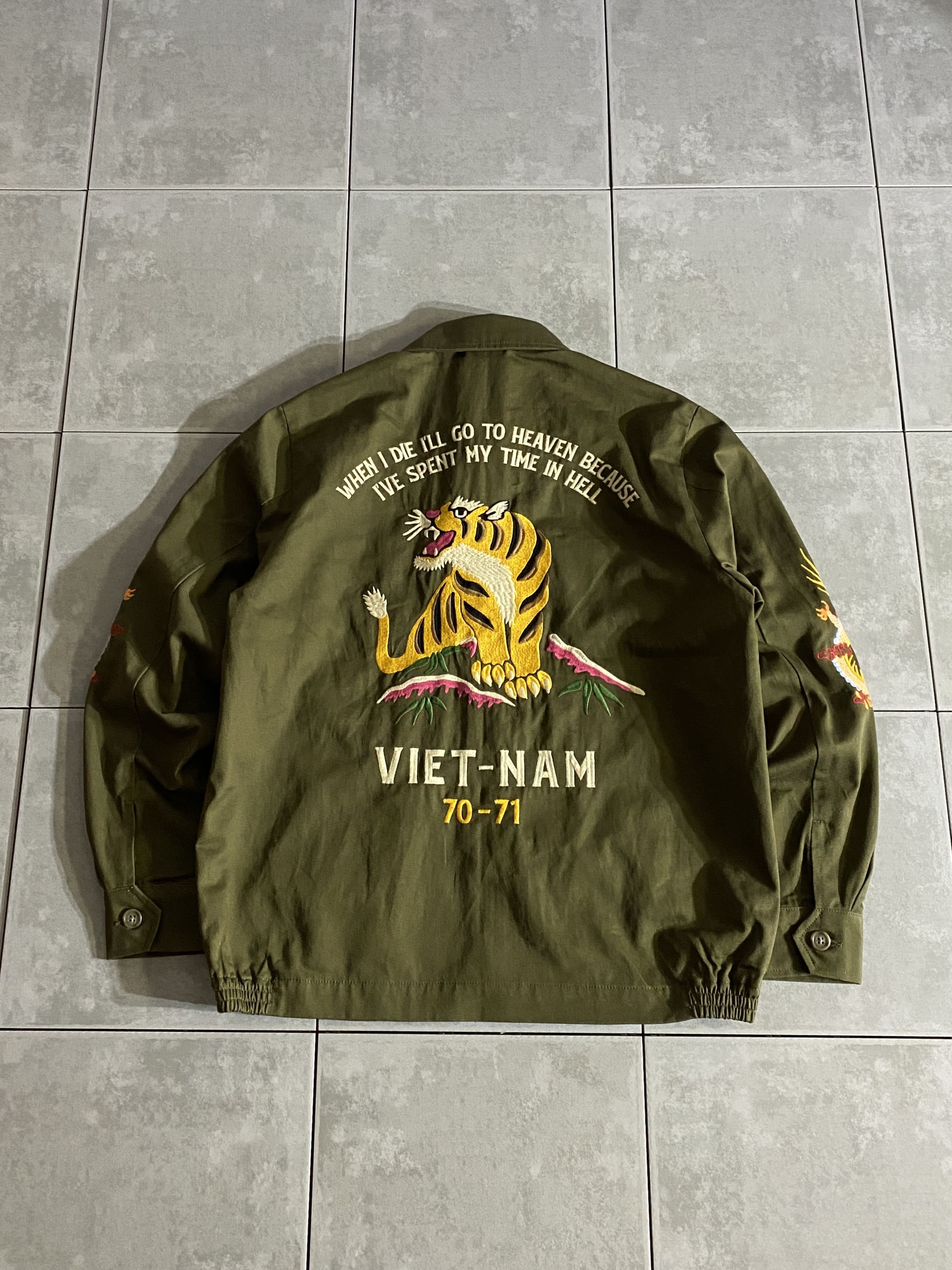 【HOUSTON】Vietnam Jacket(Tiger)