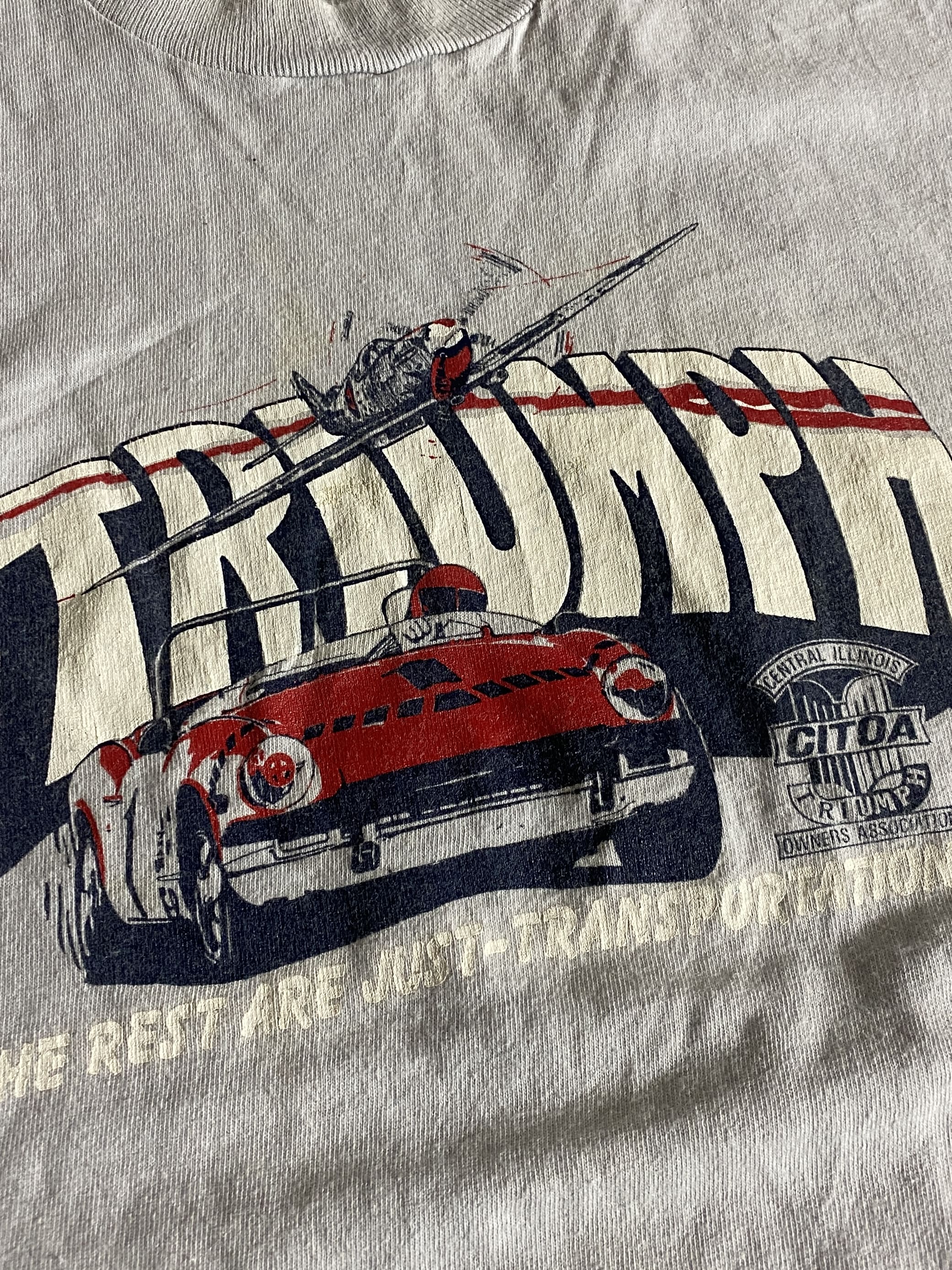 【FRUIT OF THE LOOM】90s TRIUMPH S/S Tee Made in USA