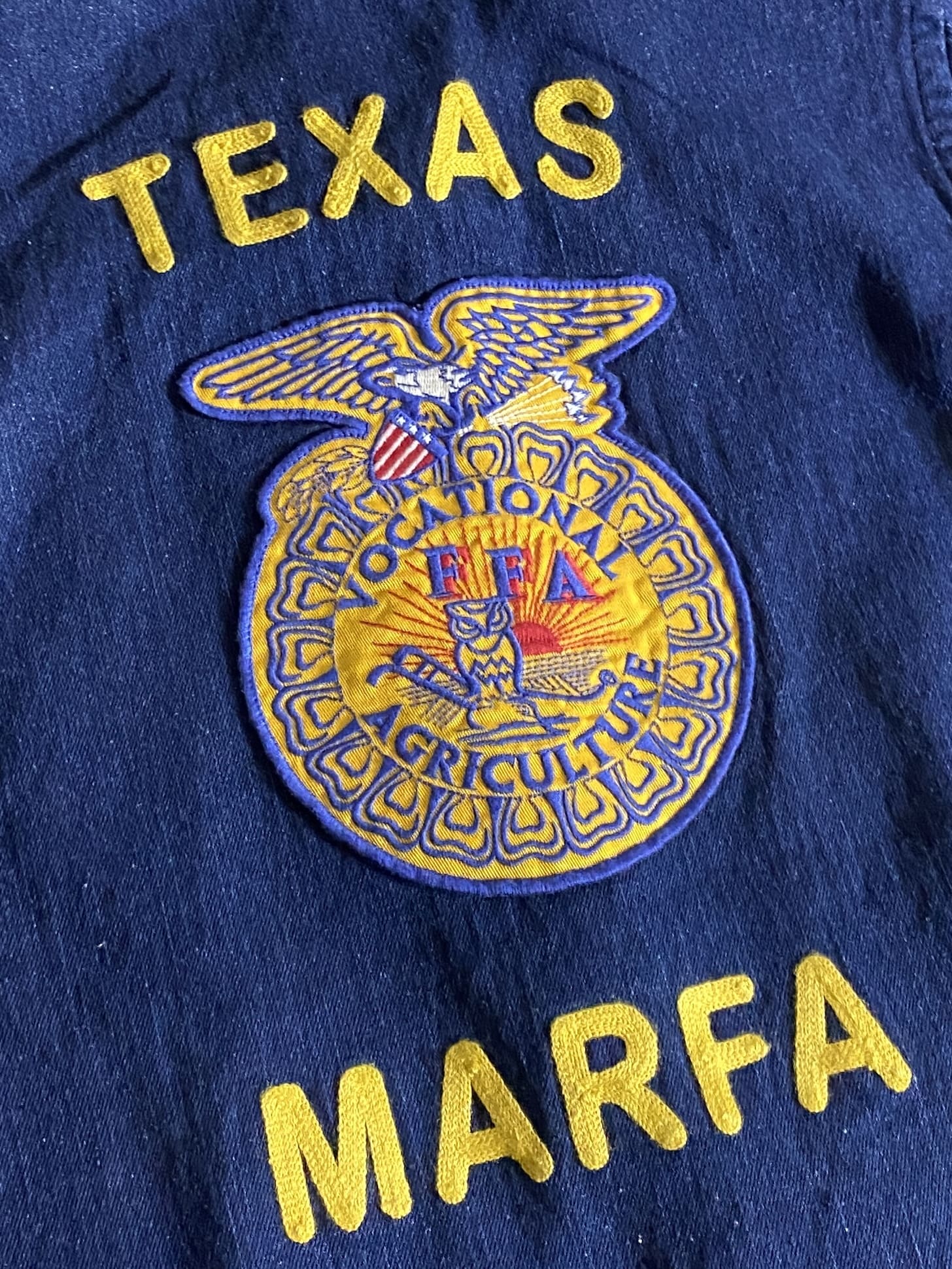 【HOUSTON】DENIM FFA JACKET